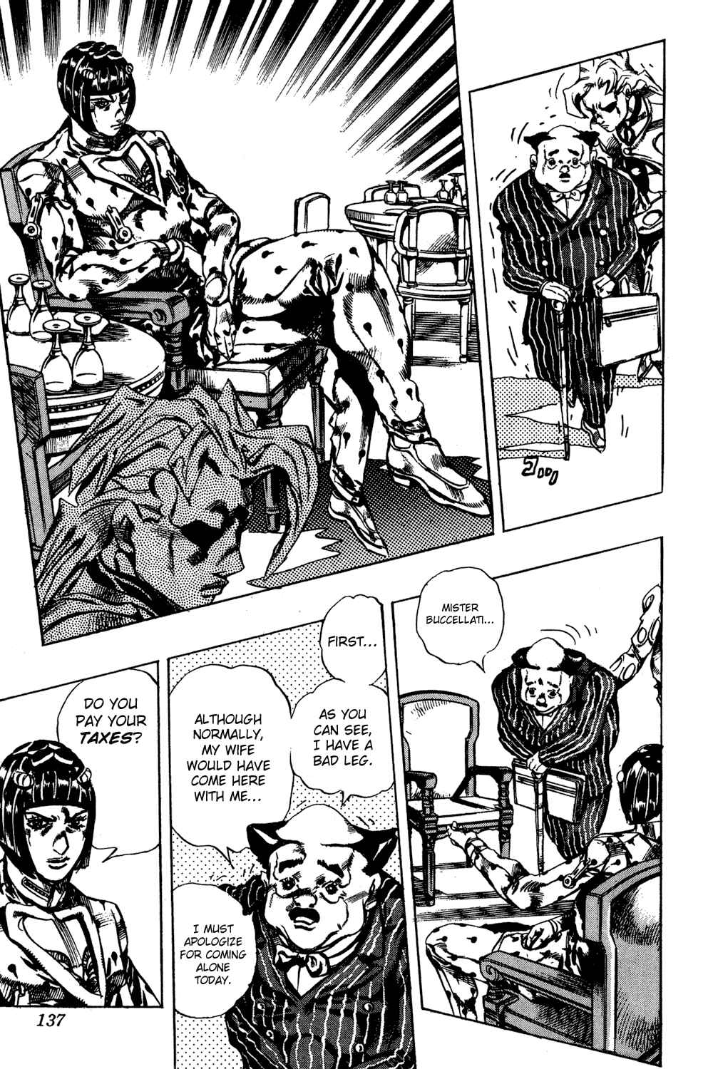 JoJo no Kimyou na Bouken: Part 5 - Ougon no Kaze Chapter 151 - Page 5
