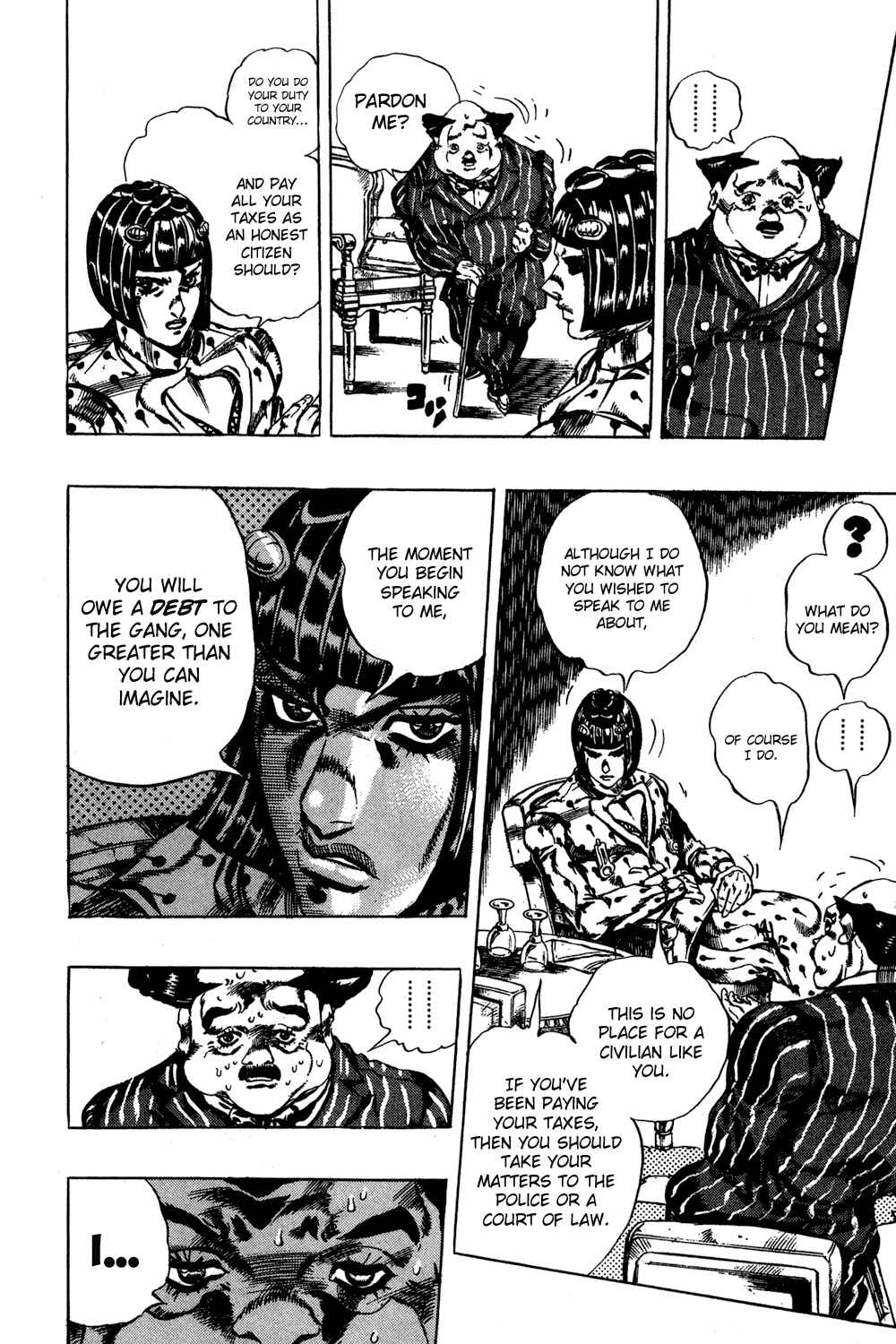 JoJo no Kimyou na Bouken: Part 5 - Ougon no Kaze Chapter 151 - Page 6