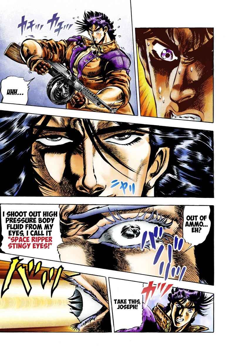 JoJo no Kimyou na Bouken: Part 2 - Sentou Chouryuu Color-ban Chapter 5 - Page 10
