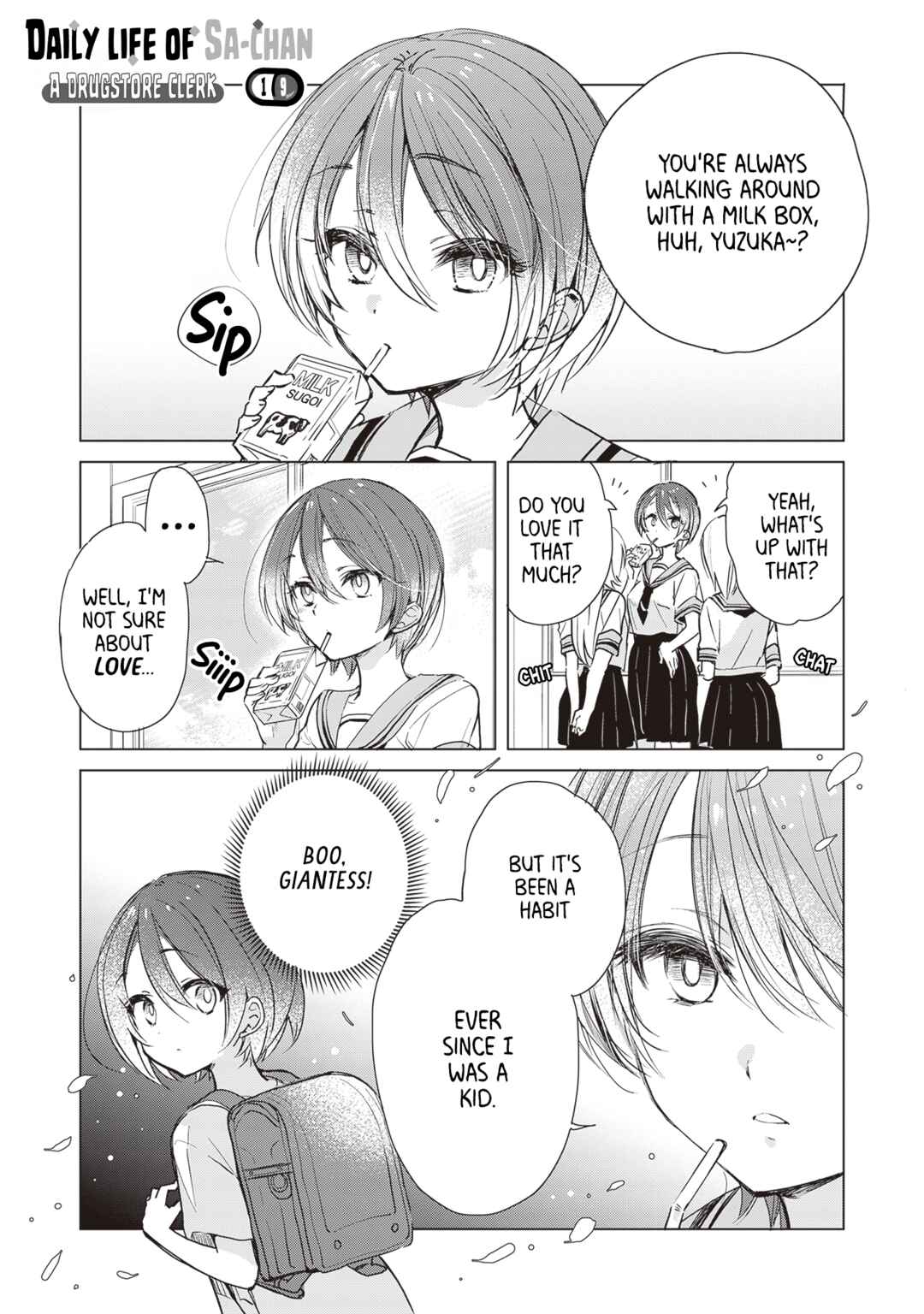 Drugstore Ten'in Sacchan no Nichijou Chapter 19 - Page 1