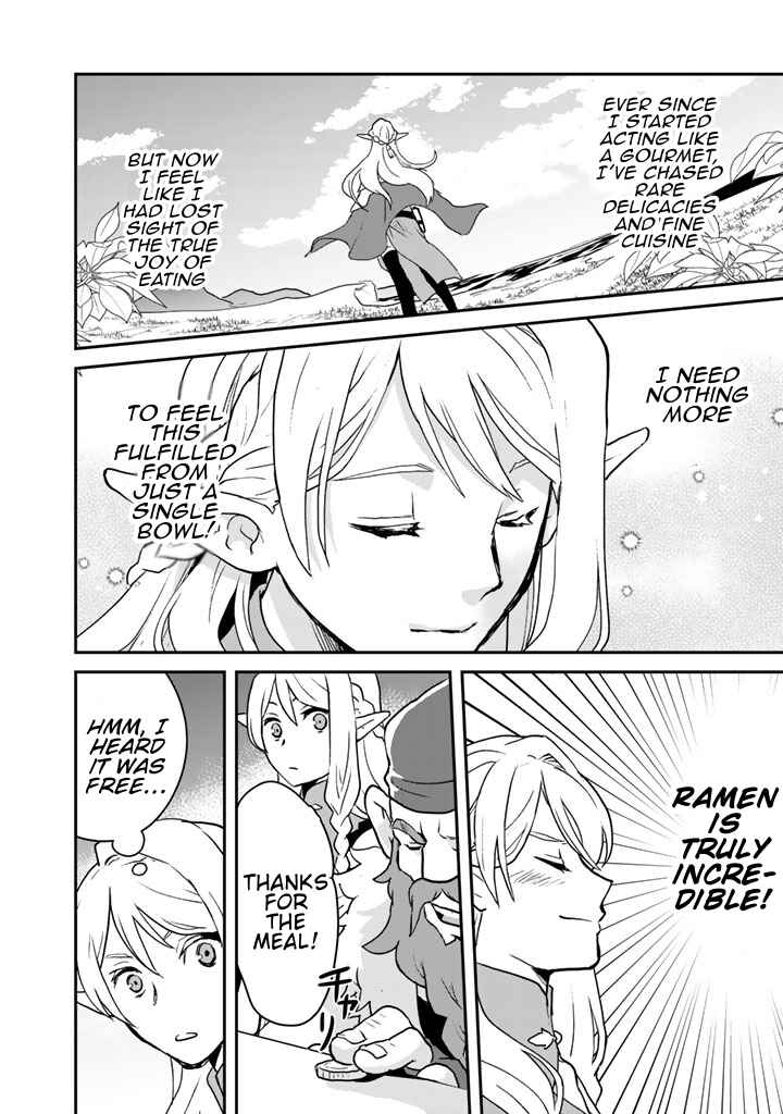 Isekai Ramen Yatai - Elf no Shokutsuu wa Ramen ga Tabetai Chapter 1 - Page 22