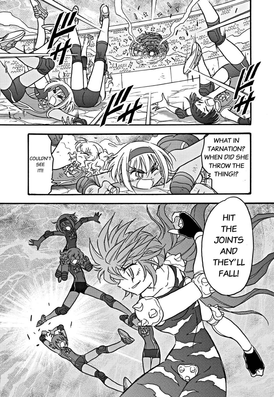 Flaming Fightball Girl Dodge Danko Chapter 29 - Page 5