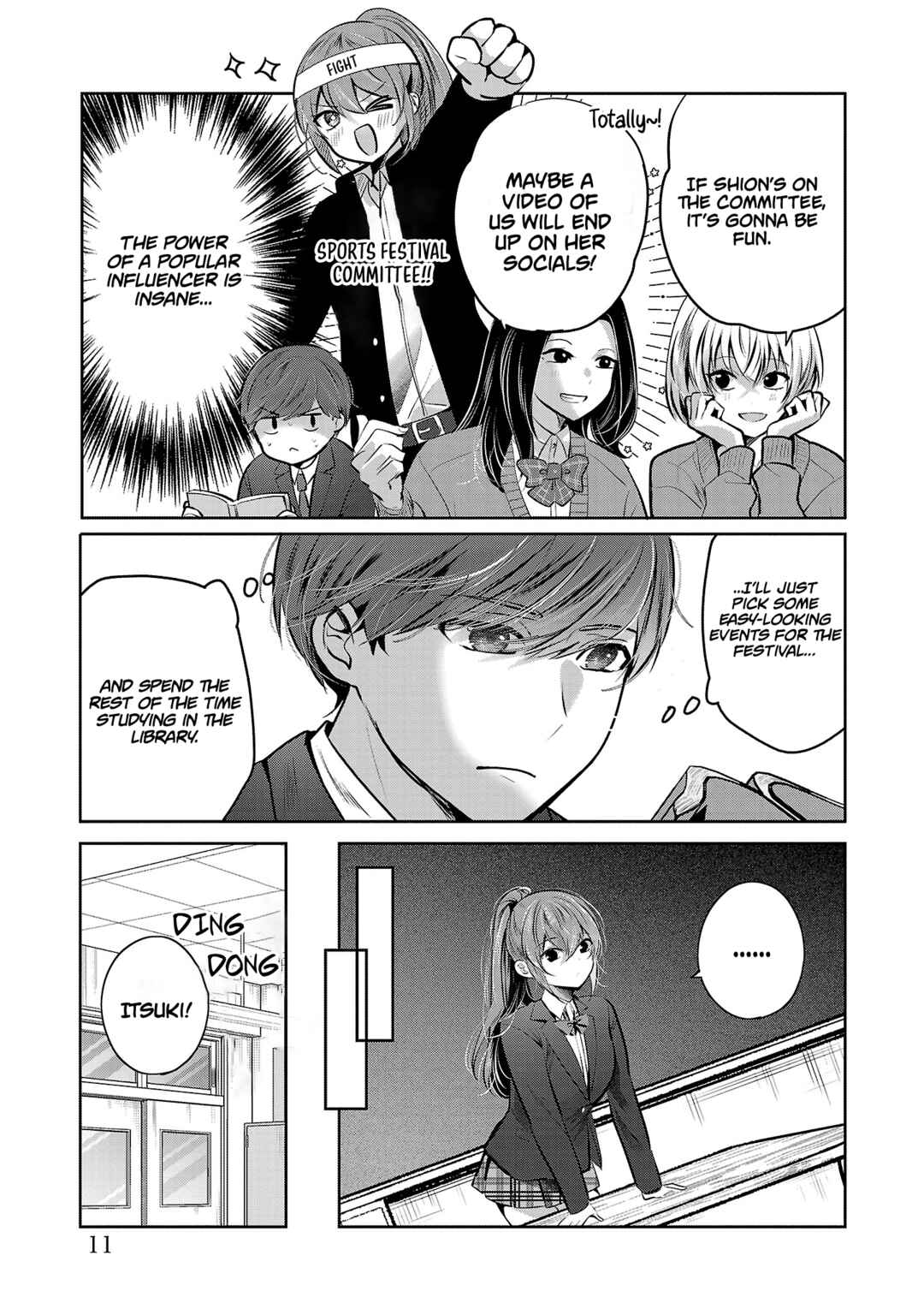 Kimi ni Koisuru Sanshimai Chapter 35 - Page 9