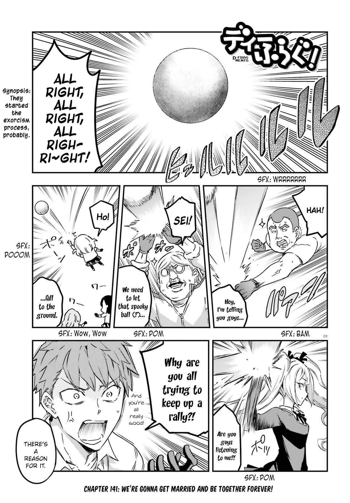 D-Frag! Chapter 141 - Page 1
