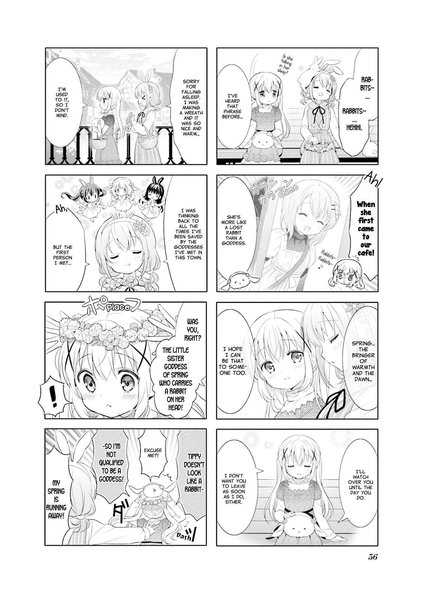 Gochuumon wa Usagi desu ka? Chapter 112 - Page 8