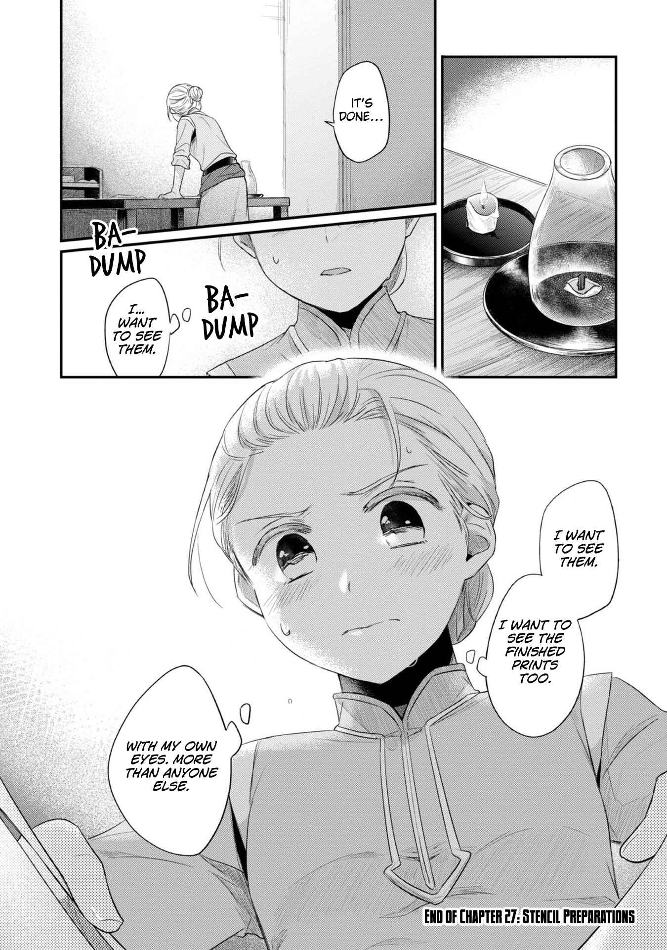 Honzuki no Gekokujou: Shisho ni Naru tame ni wa Shudan o Erandeiraremasen—Dai-2 Bu: Hon no Tamenara Miko ni Naru! Chapter 27 - Page 23