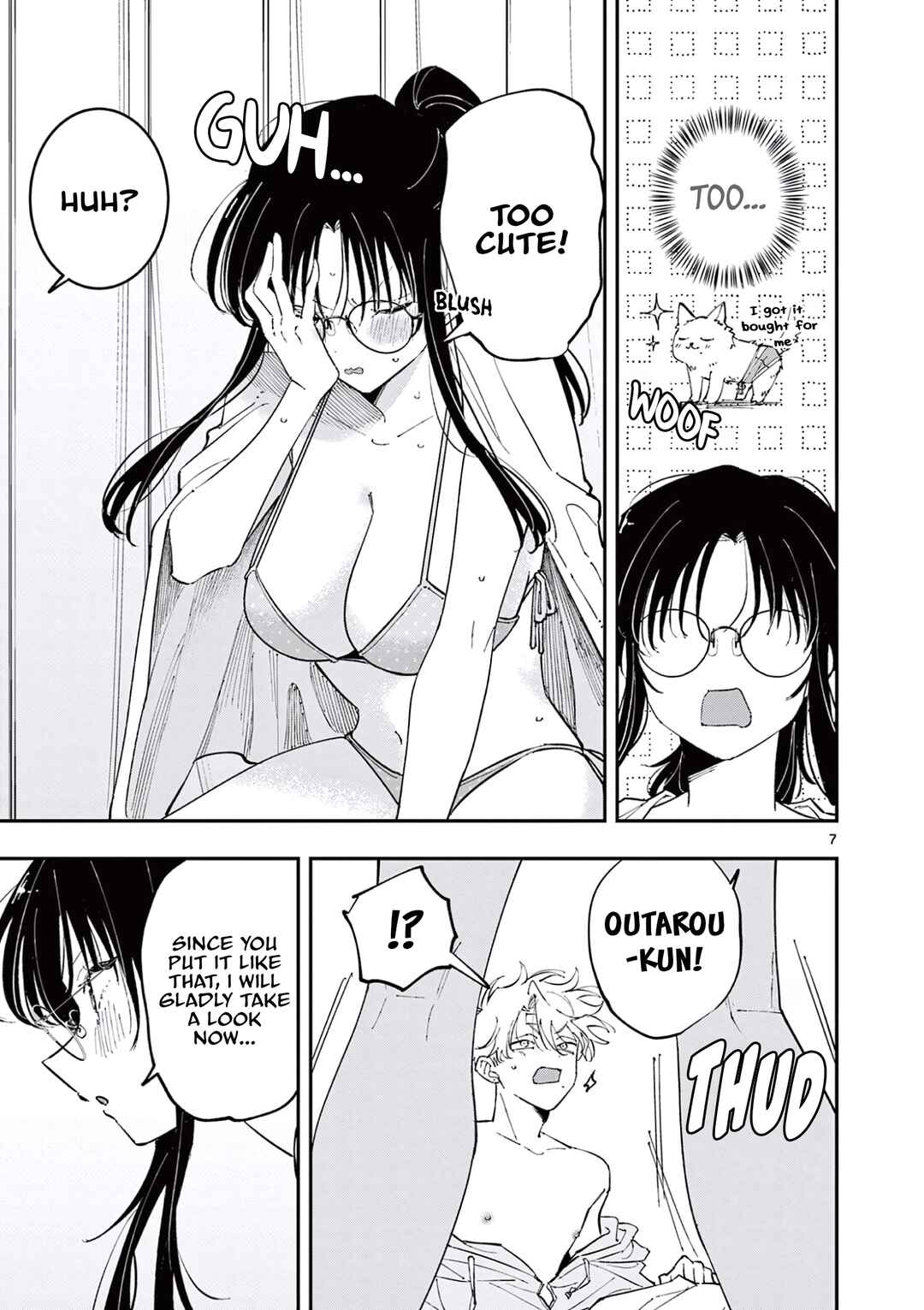 Tonari no Seki no Yatsu ga Souiu Me de Mitekuru Chapter 73 - Page 7