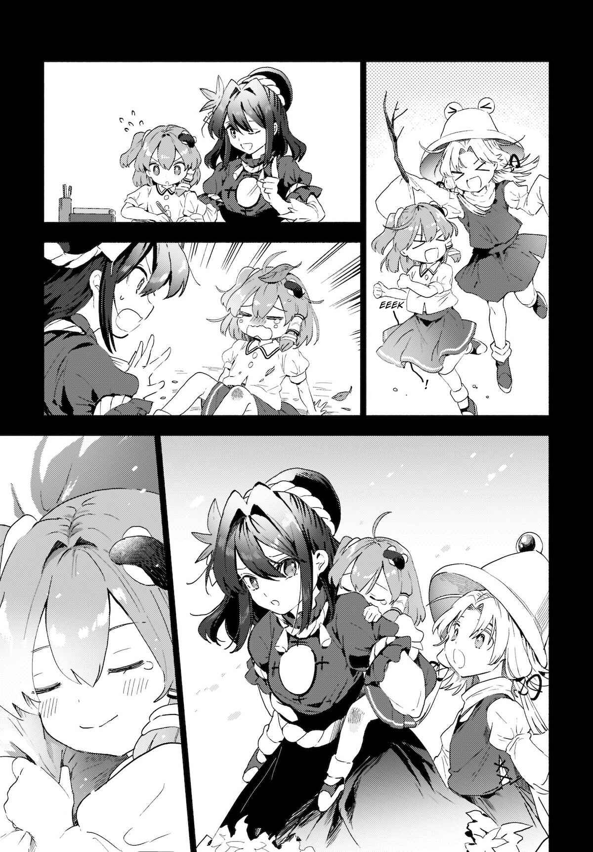 Touhou Project Niji Sousaku Series - Sanae-san wa Iedechuu! Chapter 8.1 - Page 3