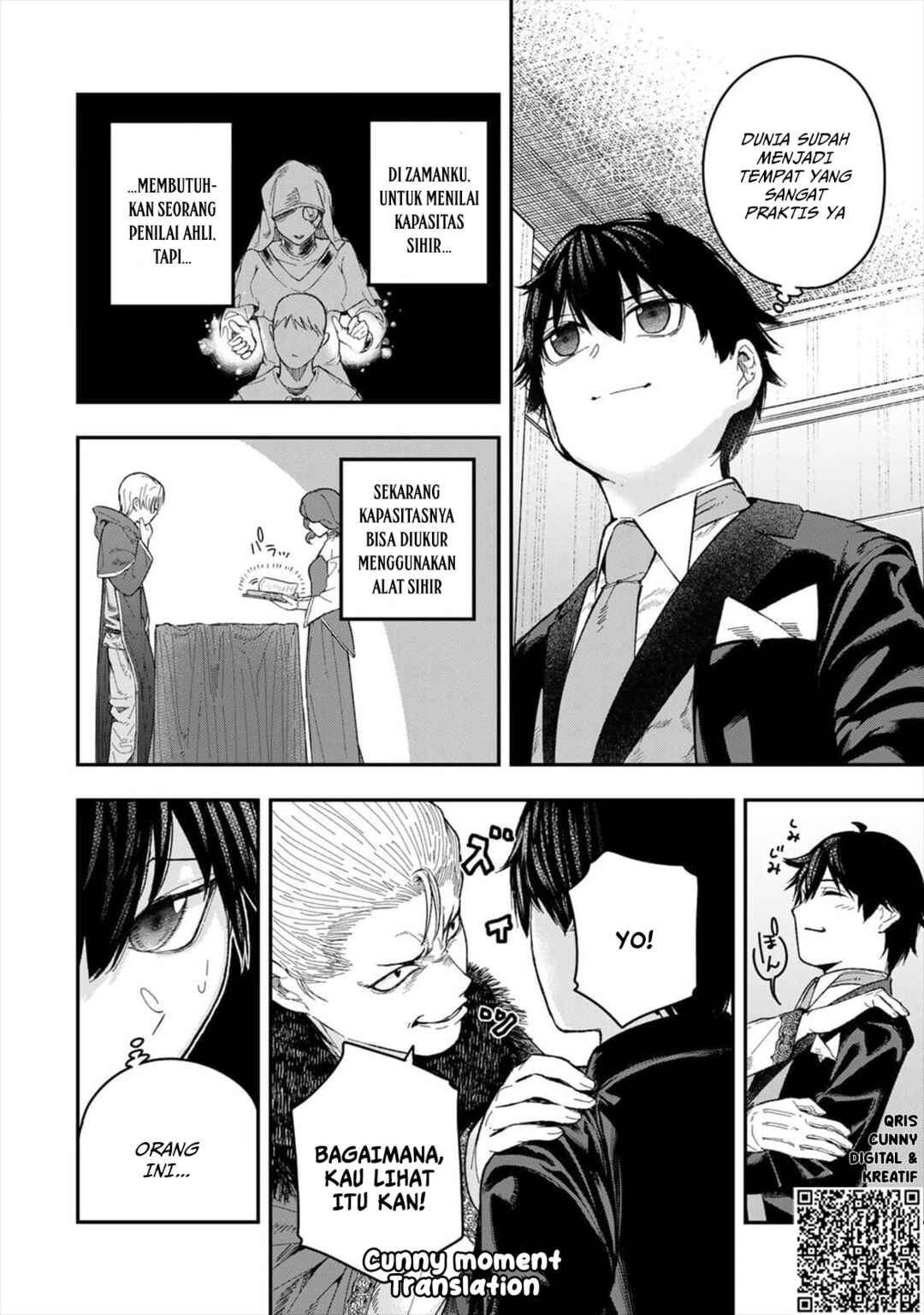 Gomi Ika da to Tsuihou Sareta Shiyounin, Jitsu wa Zense Kenja desu ~Shijou Saikyou no Kenja, Sekai Saikouhou no Gakuen ni Kayou~ Chapter 2 - Page 32