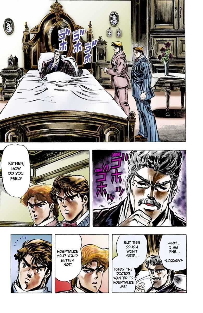 JoJo no Kimyou na Bouken: Part 1 - Phantom Blood Color-ban Chapter 6 - Page 13