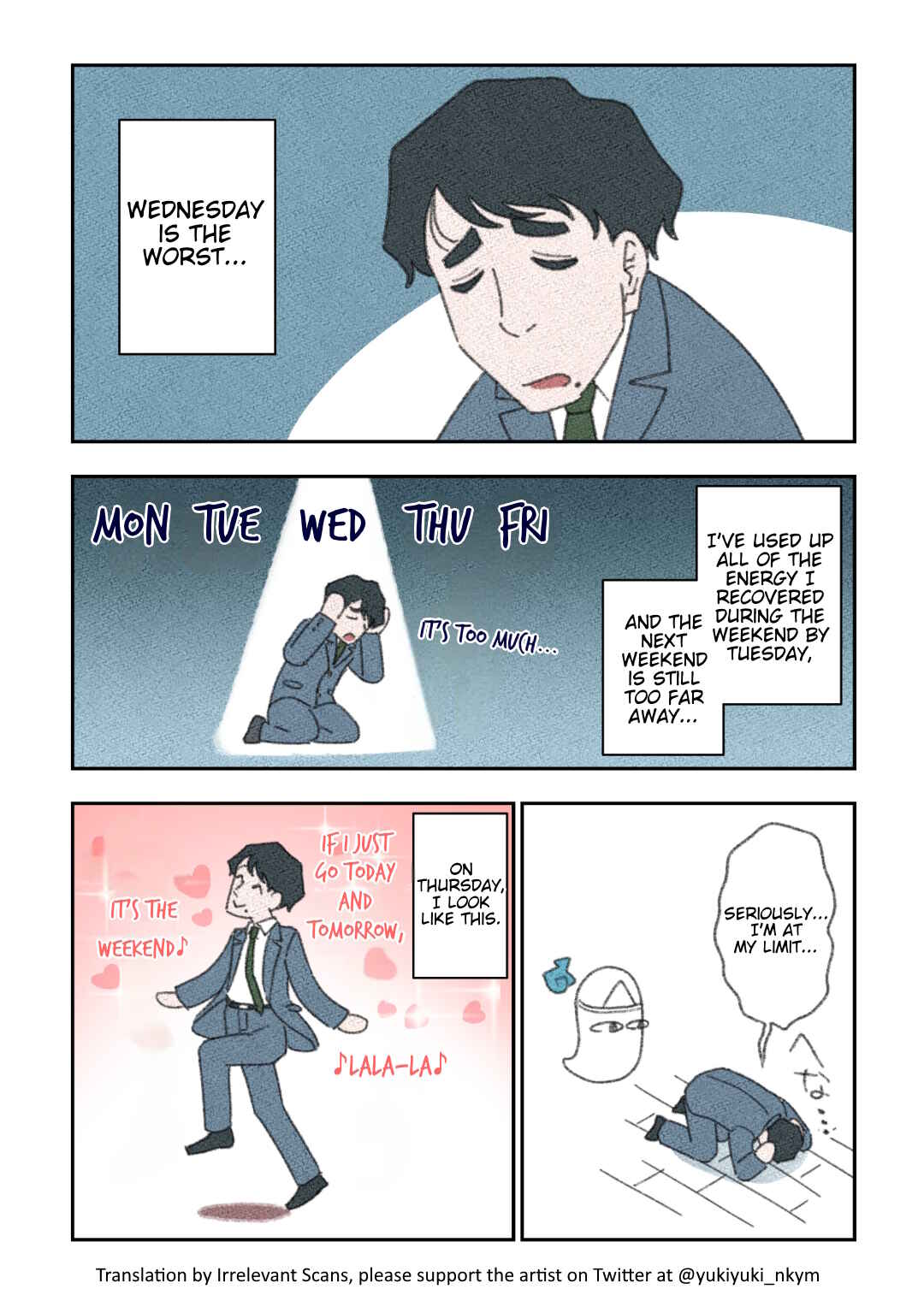 Yuurei to Tsukareta Kaishain Chapter 9 - Page 1