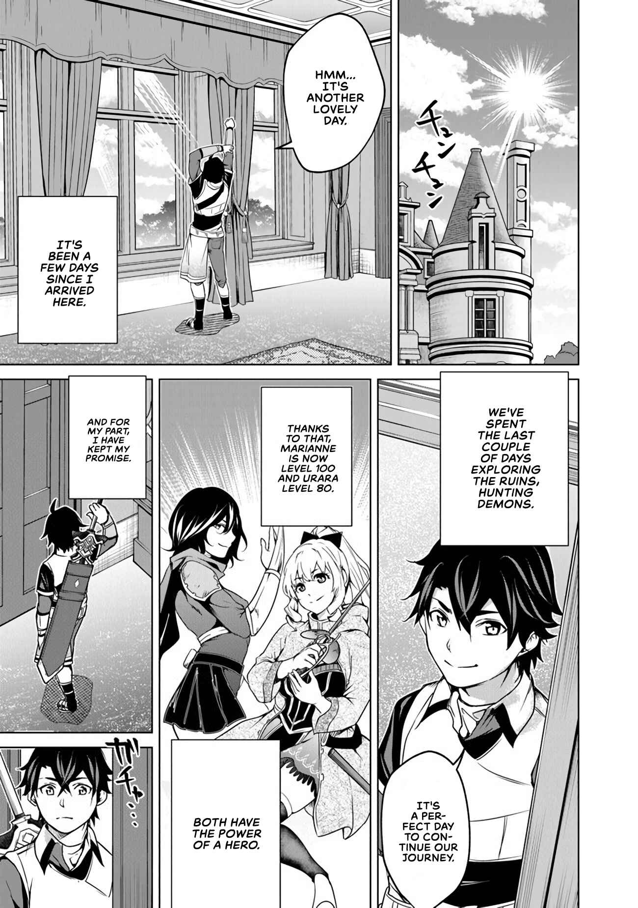 Keikenchi Chochiku de Nonbiri Shoushin Ryokou ~Yuusha to Koibito ni Tsuihou Sareta Senshi no Mujikaku Zamaa~ Chapter 9 - Page 10