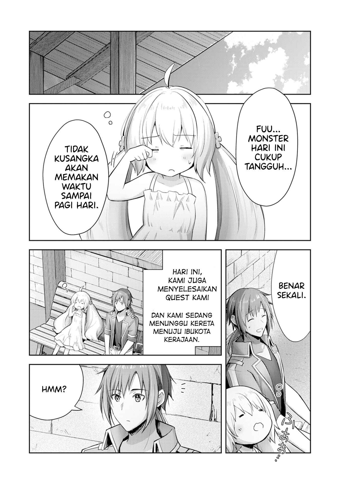Uketsukejou ni Kokuhaku Shitakute Guild ni Kayoitsumetara Eiyuu ni Natteta Chapter 9 - Page 3