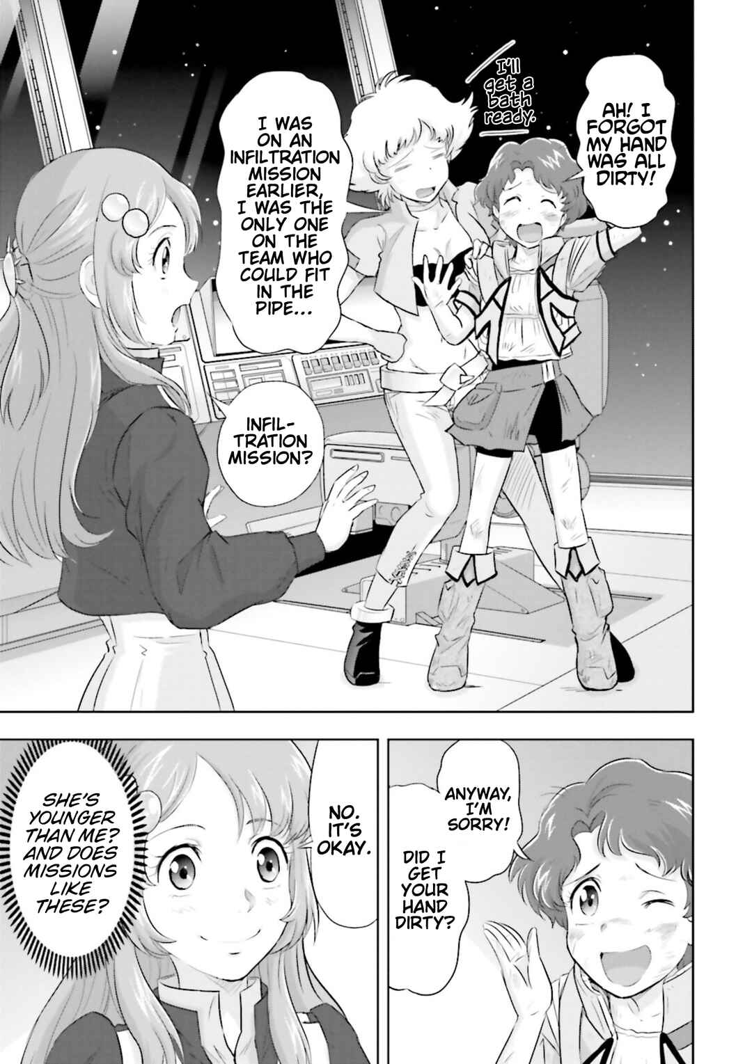 Mobile Suit Gundam SEED Astray - Princess of the Sky Chapter 3 - Page 11