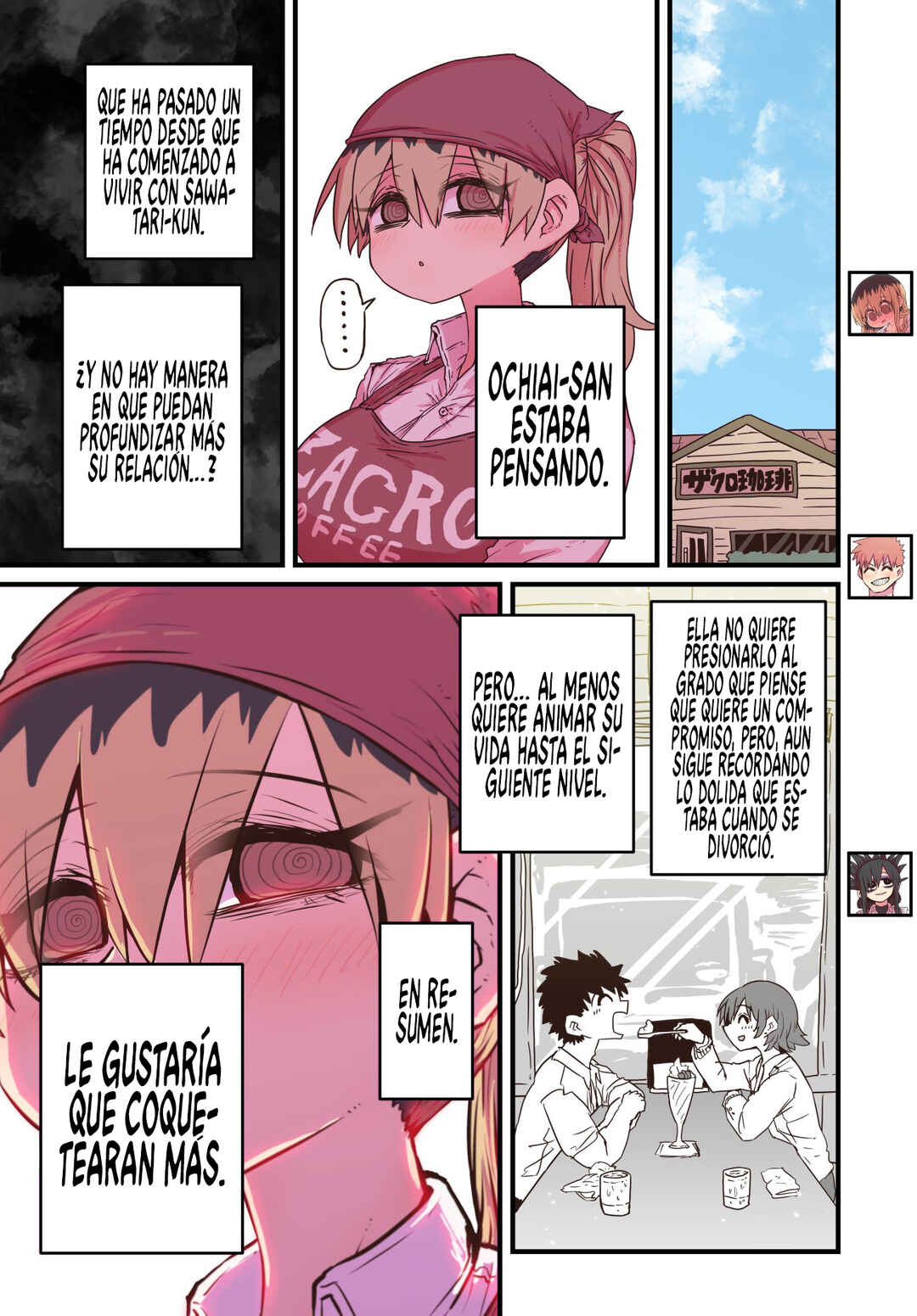 Batsuichi de Nakimushi na Otonarisan Chapter 20 - Page 1