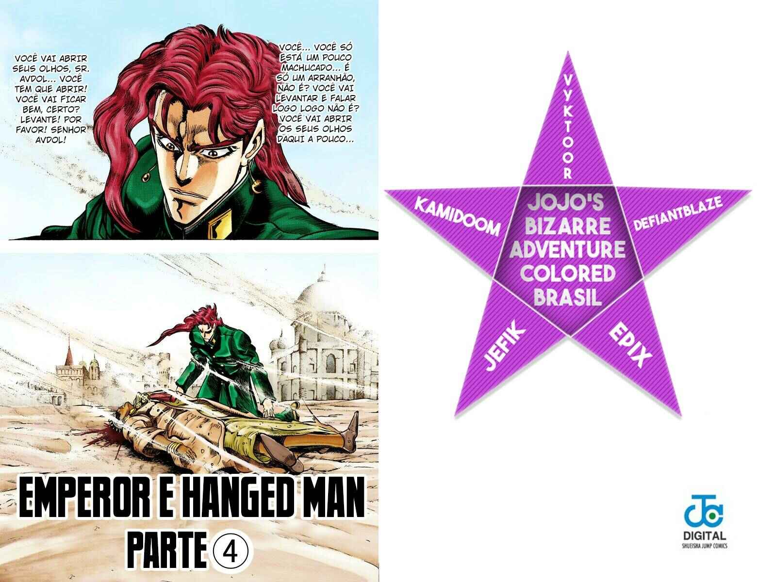 JoJo no Kimyou na Bouken: Part 3 - Stardust Crusaders Color-ban Chapter 30 - Page 2