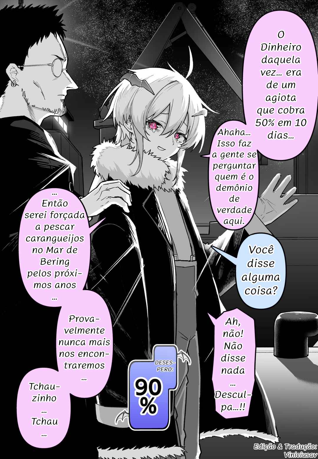 Au Tabi ni Girigiri ni Natteiku Akuma no Eigyou-chan Chapter 3 - Page 2