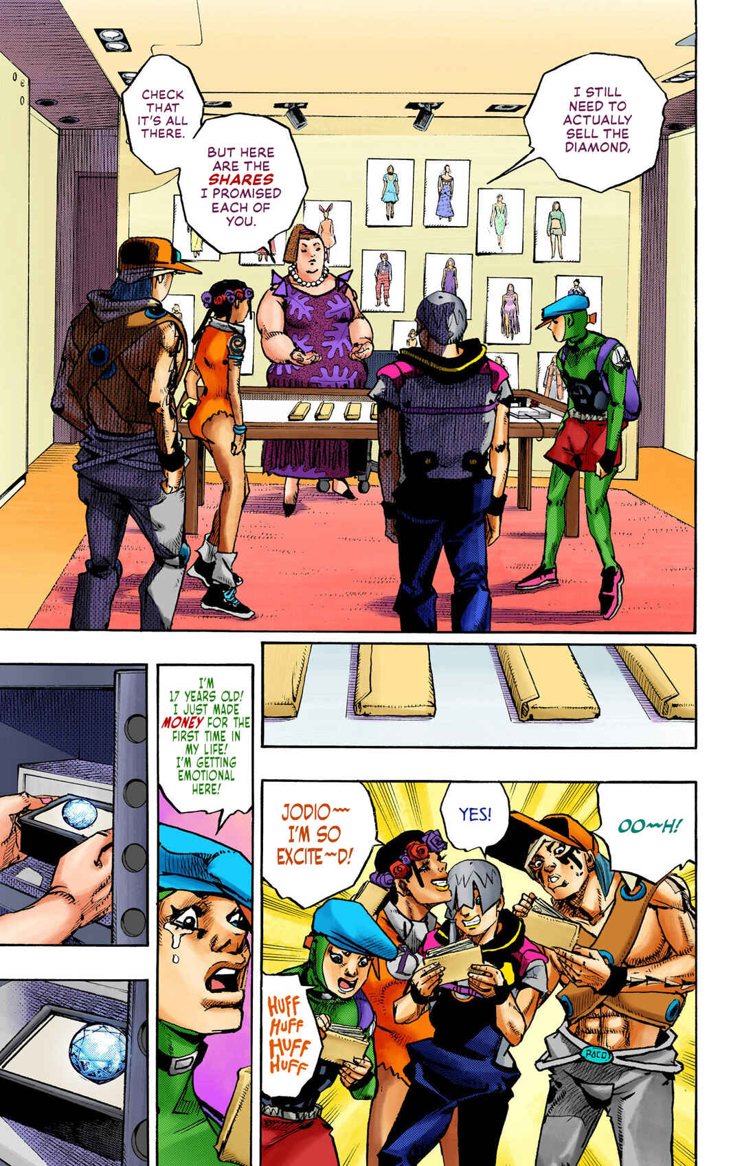 JoJo no Kimyou na Bouken Dai-9-bu: The JOJOLands Color-ban Chapter 12 - Page 30