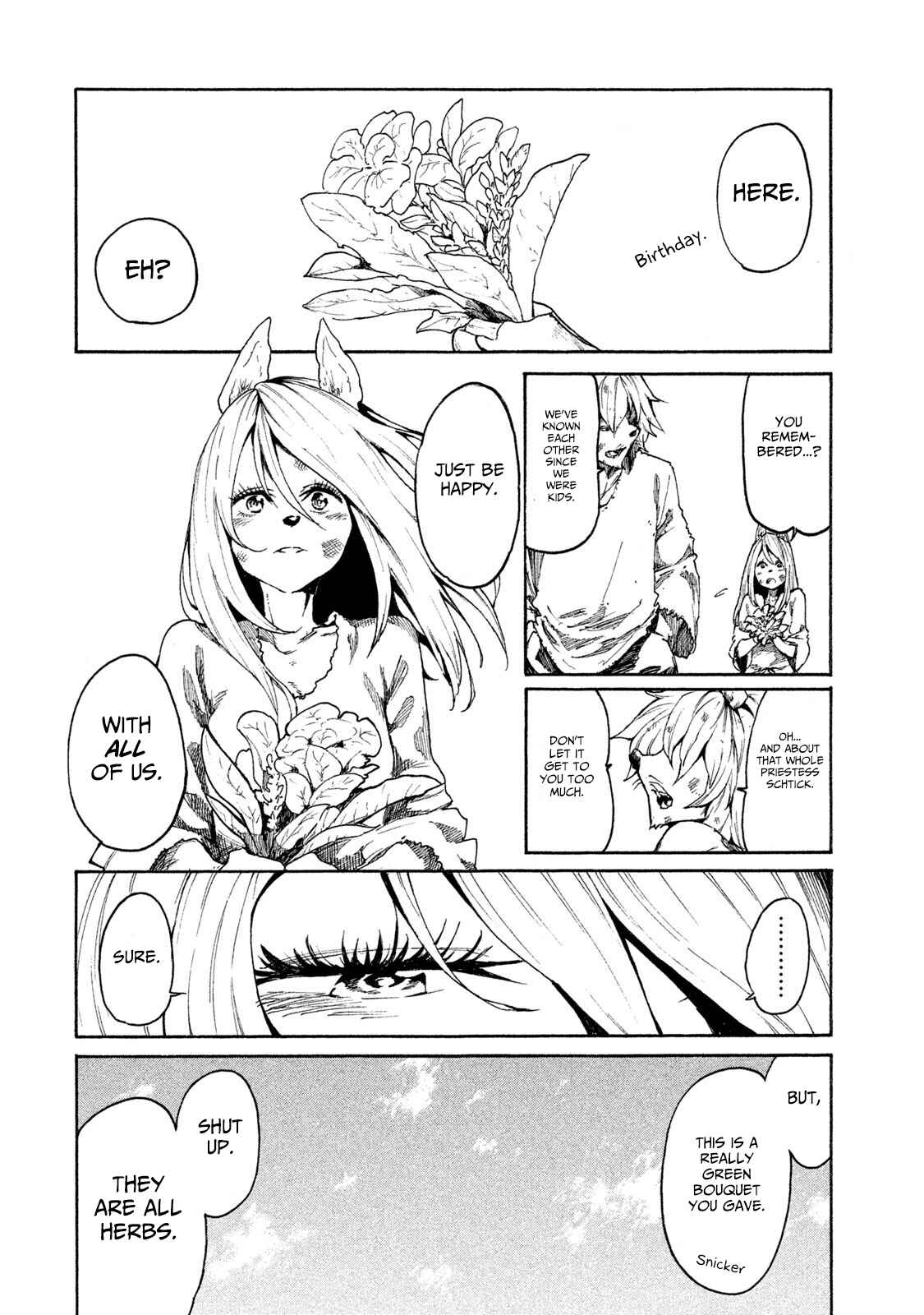 Mazumeshi Elf to Yuuboku gurashi Chapter 8 - Page 17