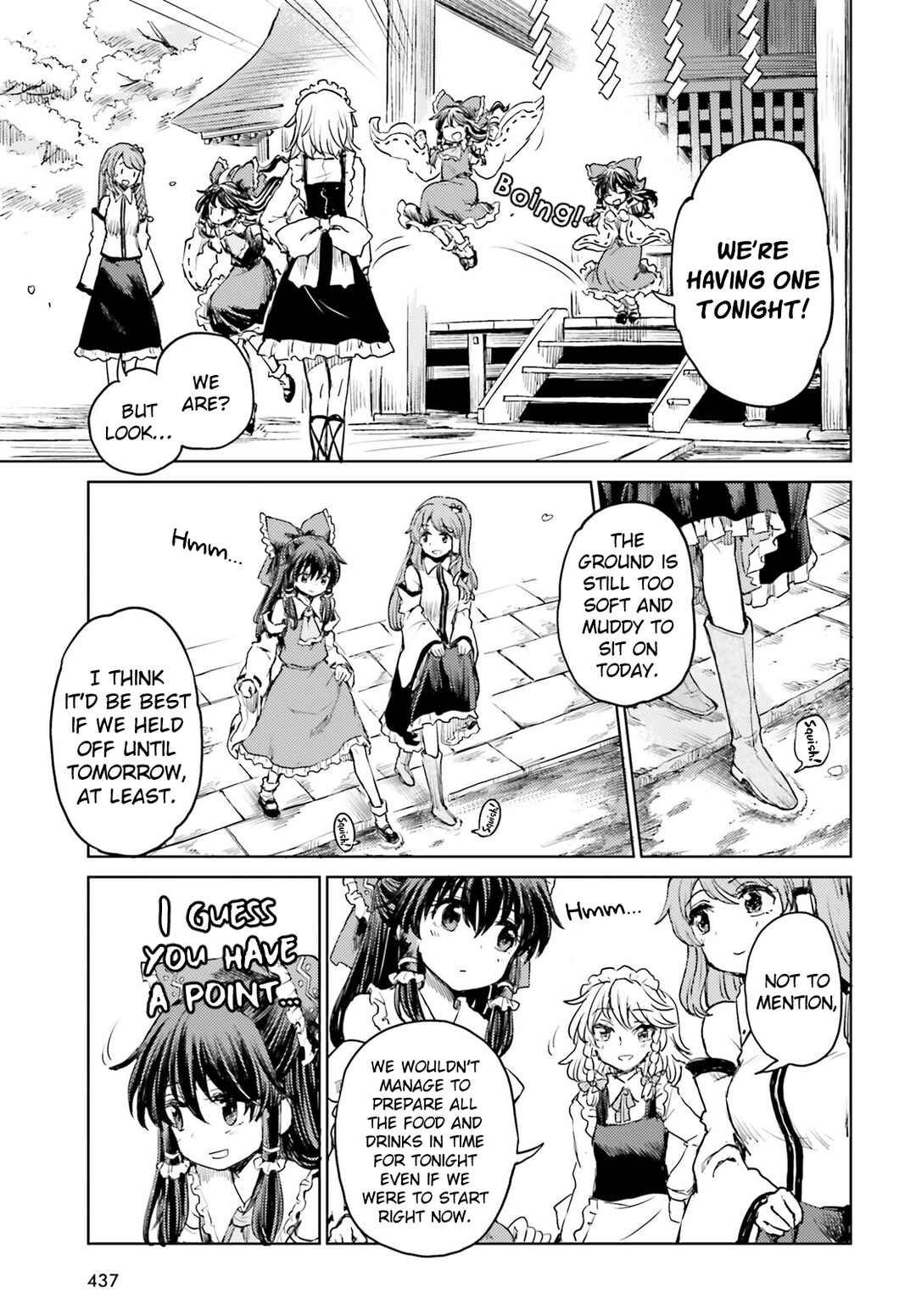 Touhou Suichouka: Lotus Eater-tachi no Suisei Chapter 40 - Page 9