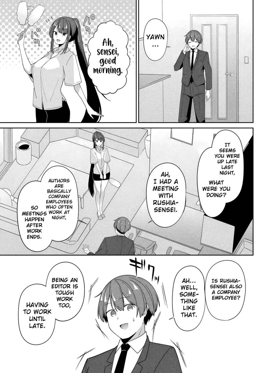Madogiwa Henshuu to Baka ni Sareta Ore ga, Futago JK to Doukyo suru Koto ni Natta Chapter 7 - Page 2