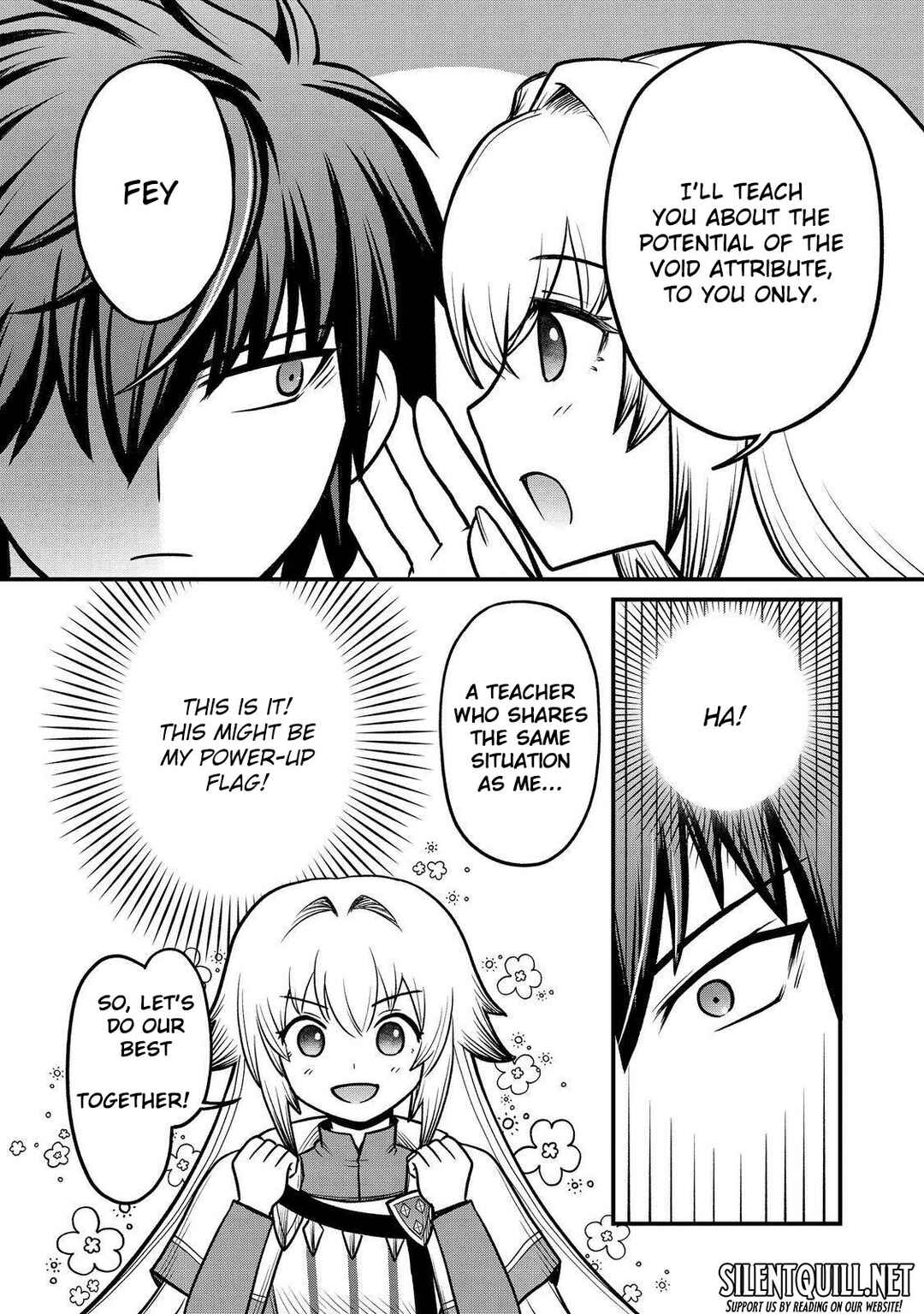 Jibun no koto o shujinkouda to shinjite yamanai fumidai ga, shujinkou o fumidai da to kanchigai shite, yuushou shite shimau o-hanashi desu Chapter 6 - Page 28
