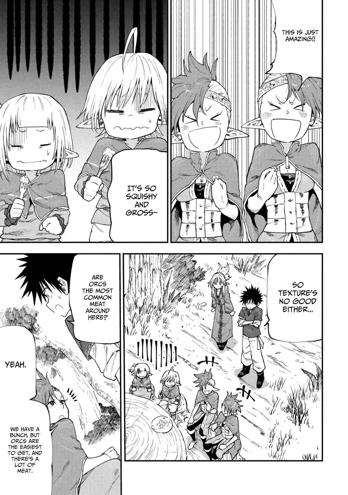 Mazumeshi Elf to Yuuboku gurashi Chapter 49 - Page 11