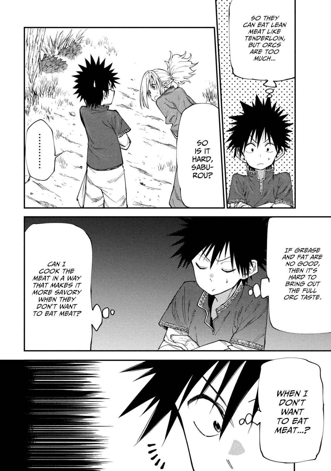 Mazumeshi Elf to Yuuboku gurashi Chapter 49 - Page 12