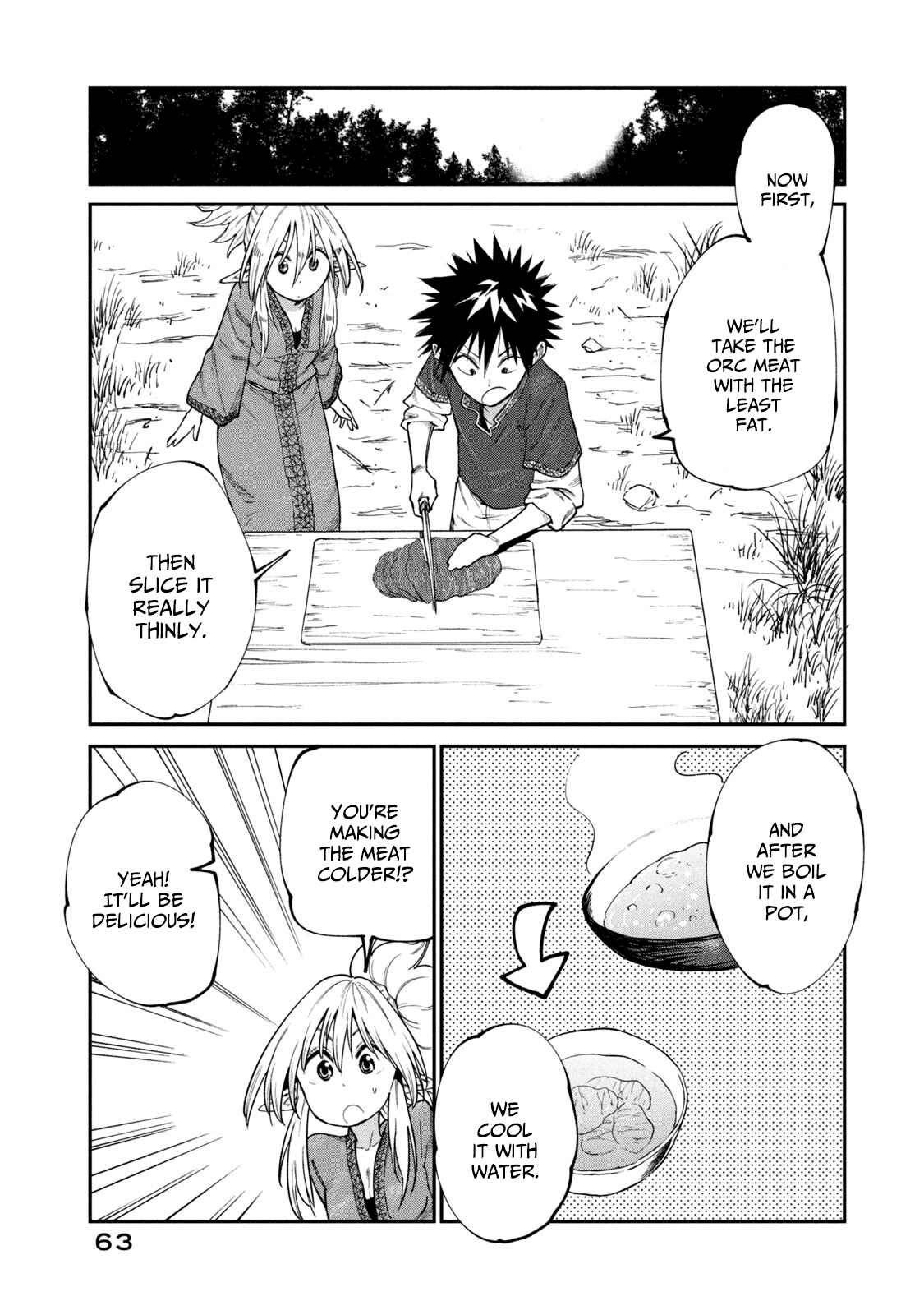 Mazumeshi Elf to Yuuboku gurashi Chapter 49 - Page 15