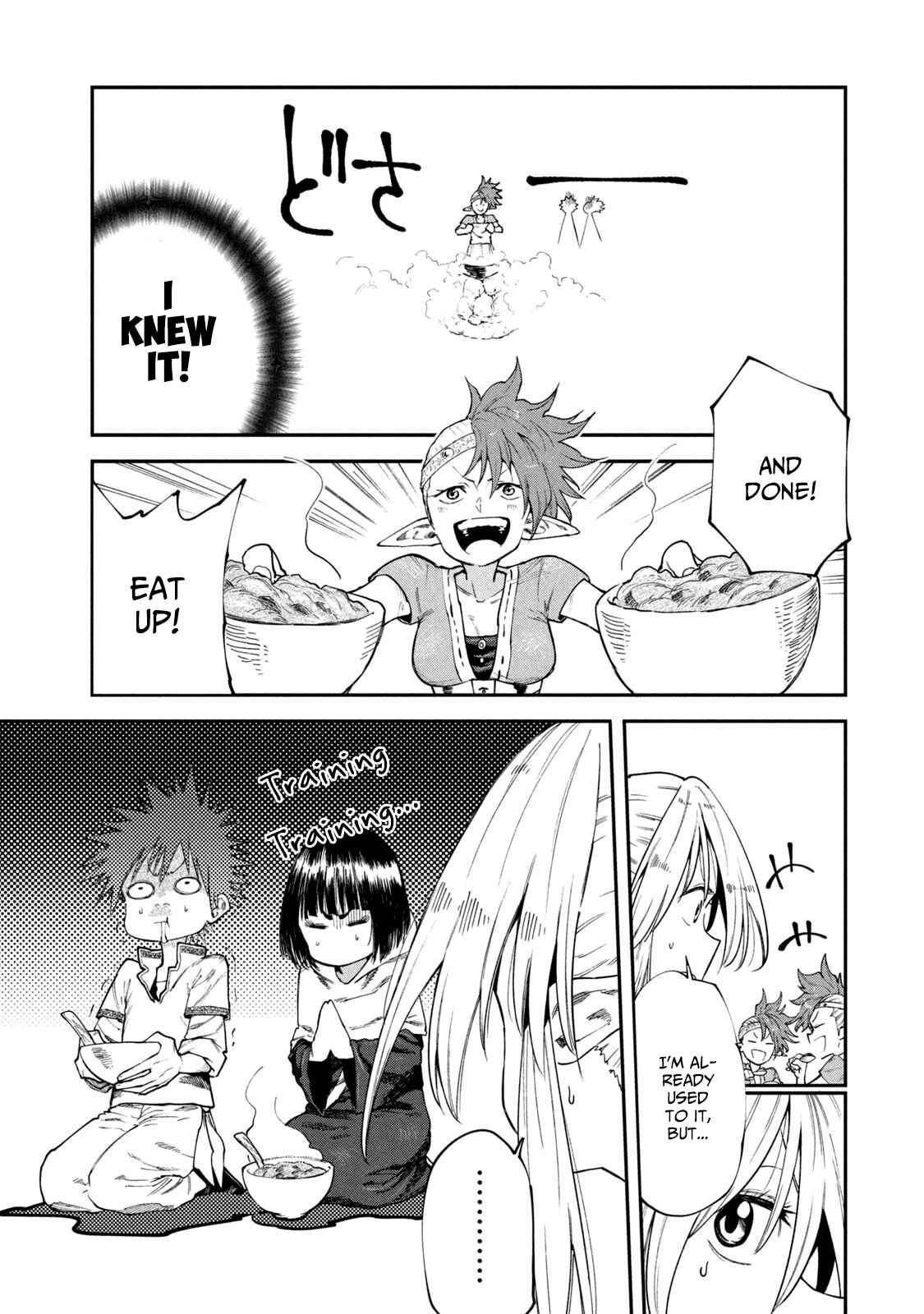 Mazumeshi Elf to Yuuboku gurashi Chapter 49 - Page 5
