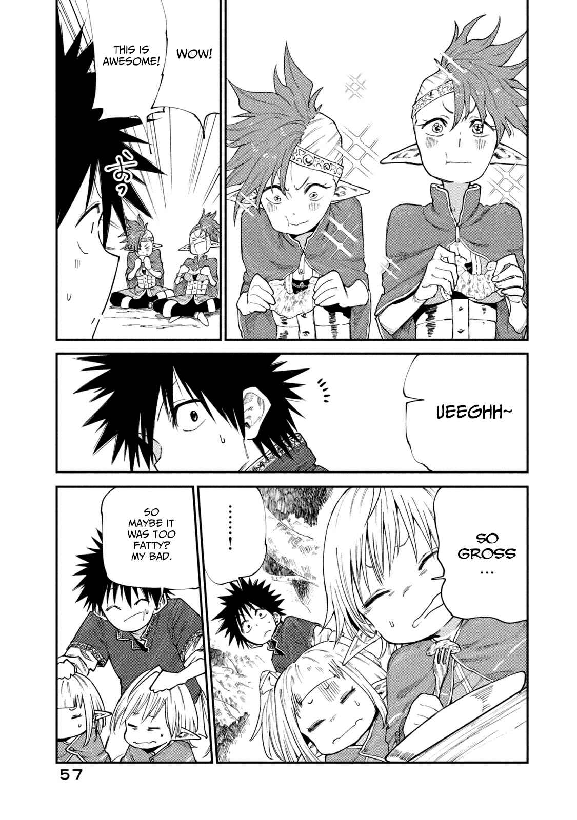 Mazumeshi Elf to Yuuboku gurashi Chapter 49 - Page 9