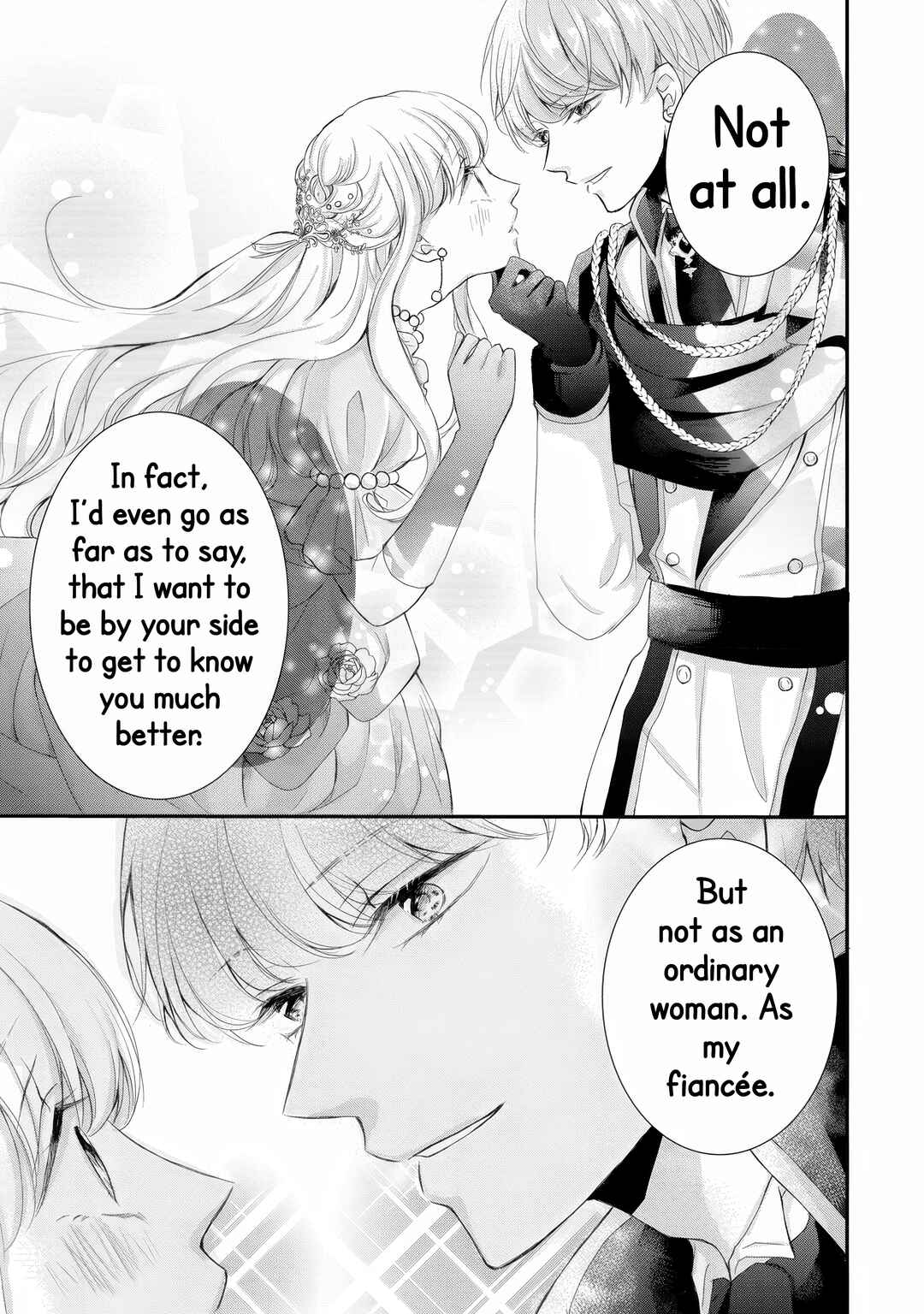 Konyakusha ni Wasurerareta Watashi Ringoku no Koutaishi Denka to Gisou Kon'yaku Suru Koto ni Narimashita (※Tadashi, Denka no Honmei wa Watashi Mitai desu!?) Chapter 3 - Page 19