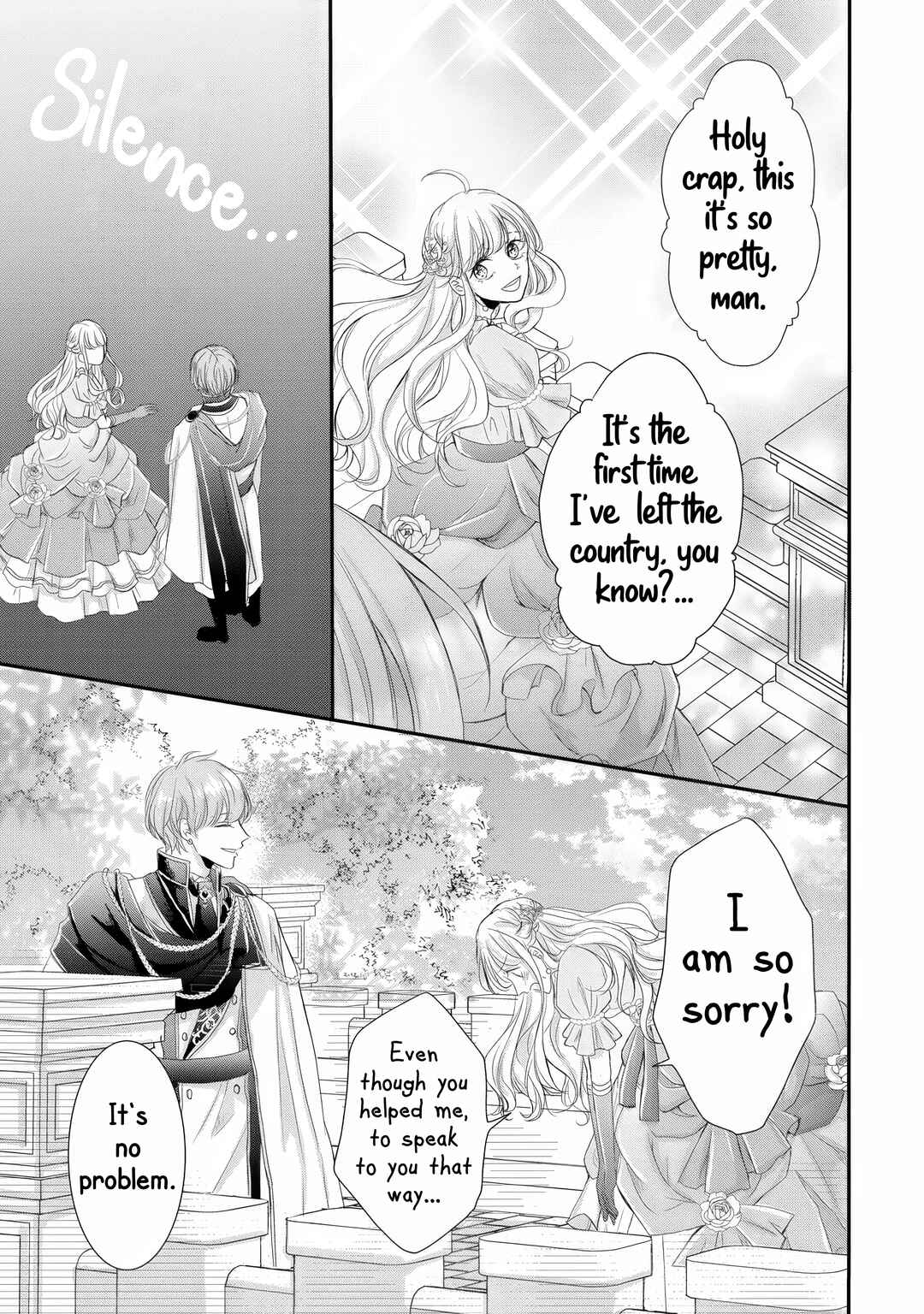 Konyakusha ni Wasurerareta Watashi Ringoku no Koutaishi Denka to Gisou Kon'yaku Suru Koto ni Narimashita (※Tadashi, Denka no Honmei wa Watashi Mitai desu!?) Chapter 3 - Page 25