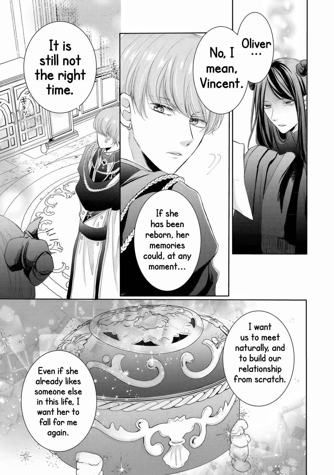Konyakusha ni Wasurerareta Watashi Ringoku no Koutaishi Denka to Gisou Kon'yaku Suru Koto ni Narimashita (※Tadashi, Denka no Honmei wa Watashi Mitai desu!?) Chapter 3 - Page 37