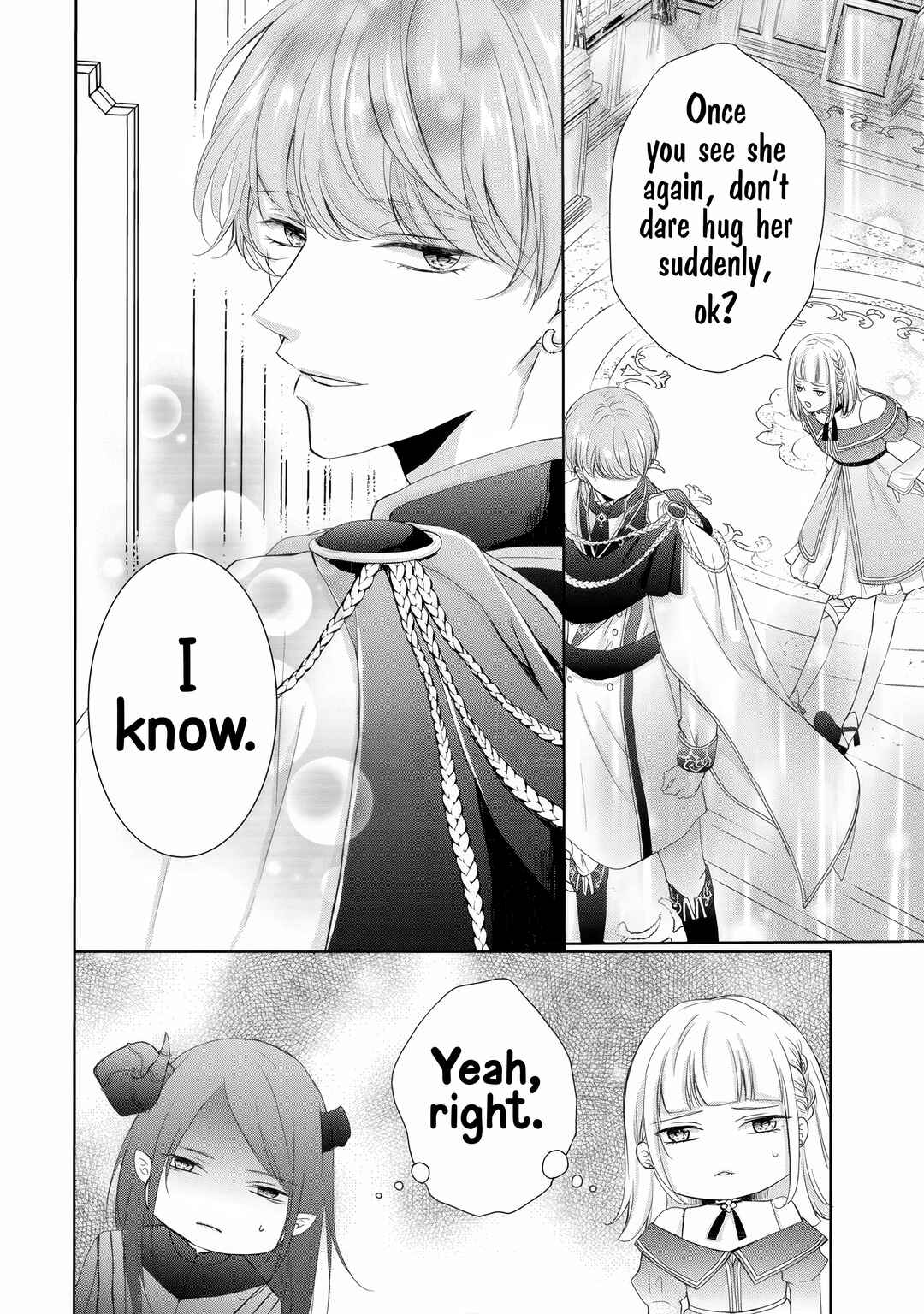 Konyakusha ni Wasurerareta Watashi Ringoku no Koutaishi Denka to Gisou Kon'yaku Suru Koto ni Narimashita (※Tadashi, Denka no Honmei wa Watashi Mitai desu!?) Chapter 3 - Page 38
