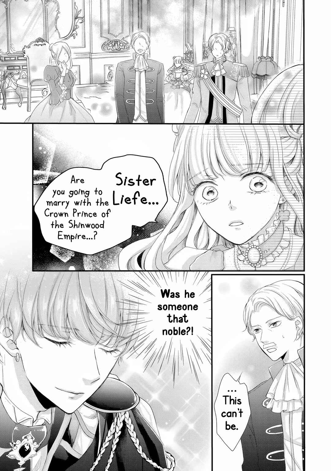 Konyakusha ni Wasurerareta Watashi Ringoku no Koutaishi Denka to Gisou Kon'yaku Suru Koto ni Narimashita (※Tadashi, Denka no Honmei wa Watashi Mitai desu!?) Chapter 3 - Page 5