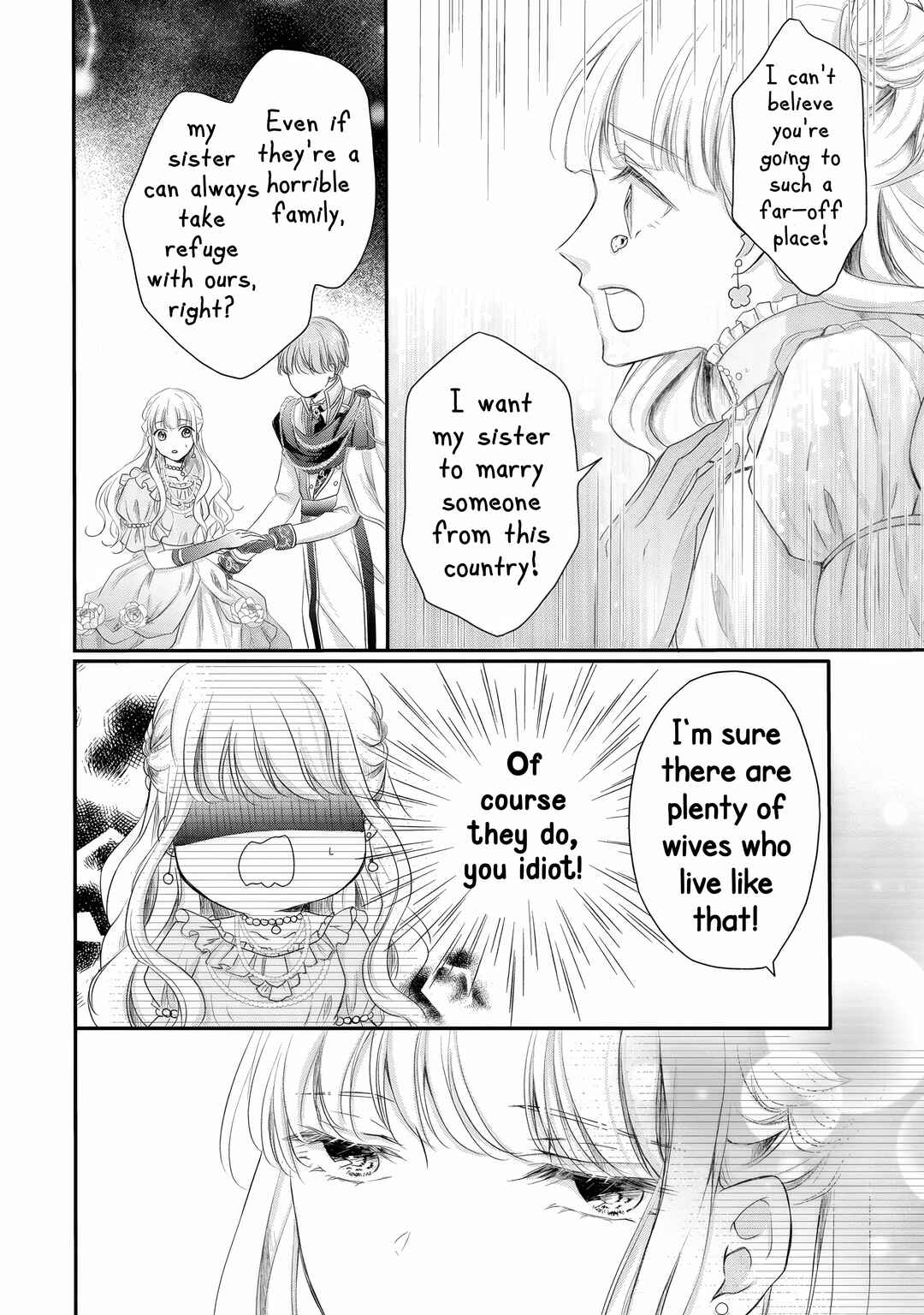 Konyakusha ni Wasurerareta Watashi Ringoku no Koutaishi Denka to Gisou Kon'yaku Suru Koto ni Narimashita (※Tadashi, Denka no Honmei wa Watashi Mitai desu!?) Chapter 3 - Page 8