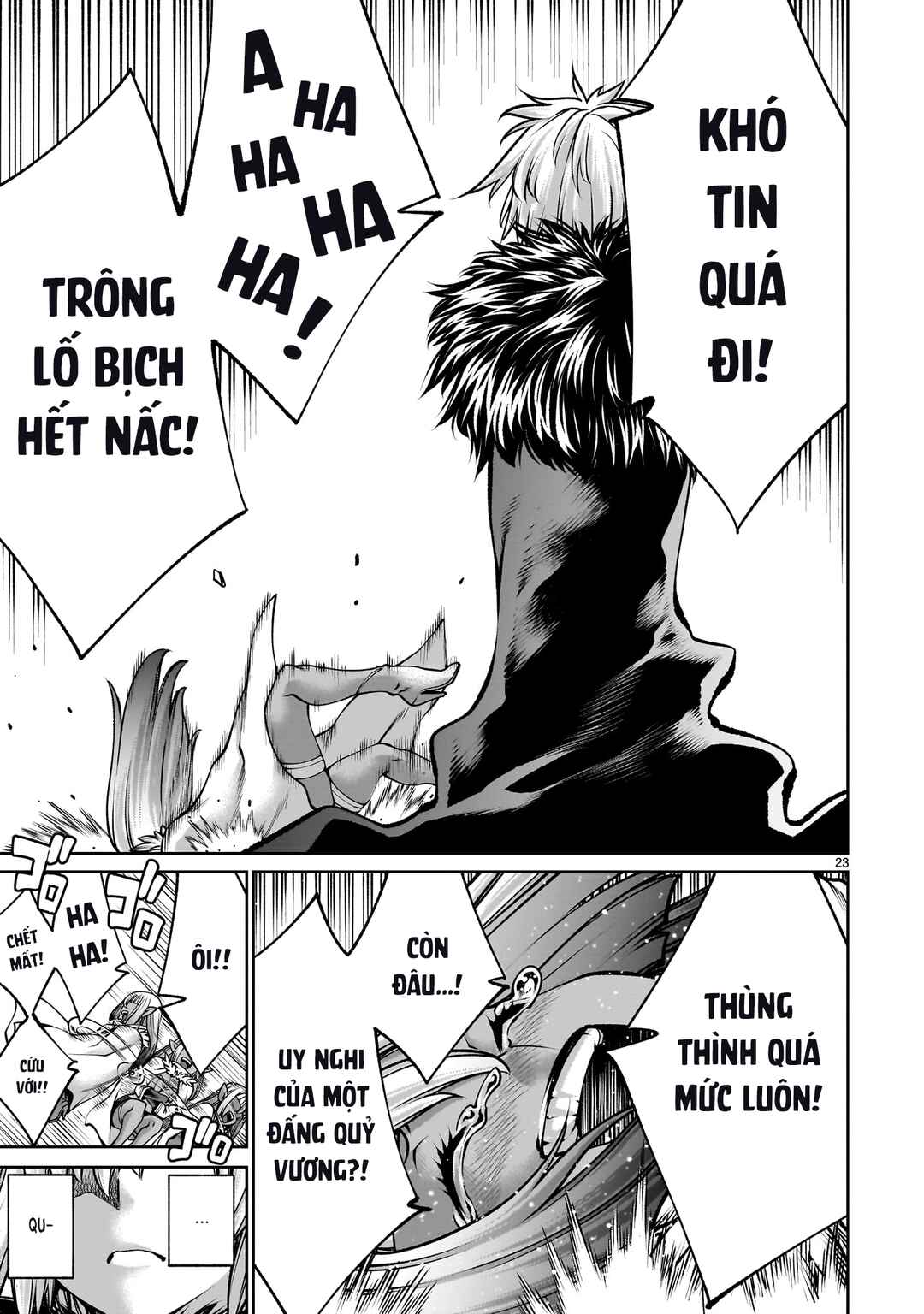 Saikyou Skill "Inochigoi" de Kuyashii Kedo Musou Shichau Moto Maou-sama no Sekai Seifuku Katsudou Chapter 18 - Page 22