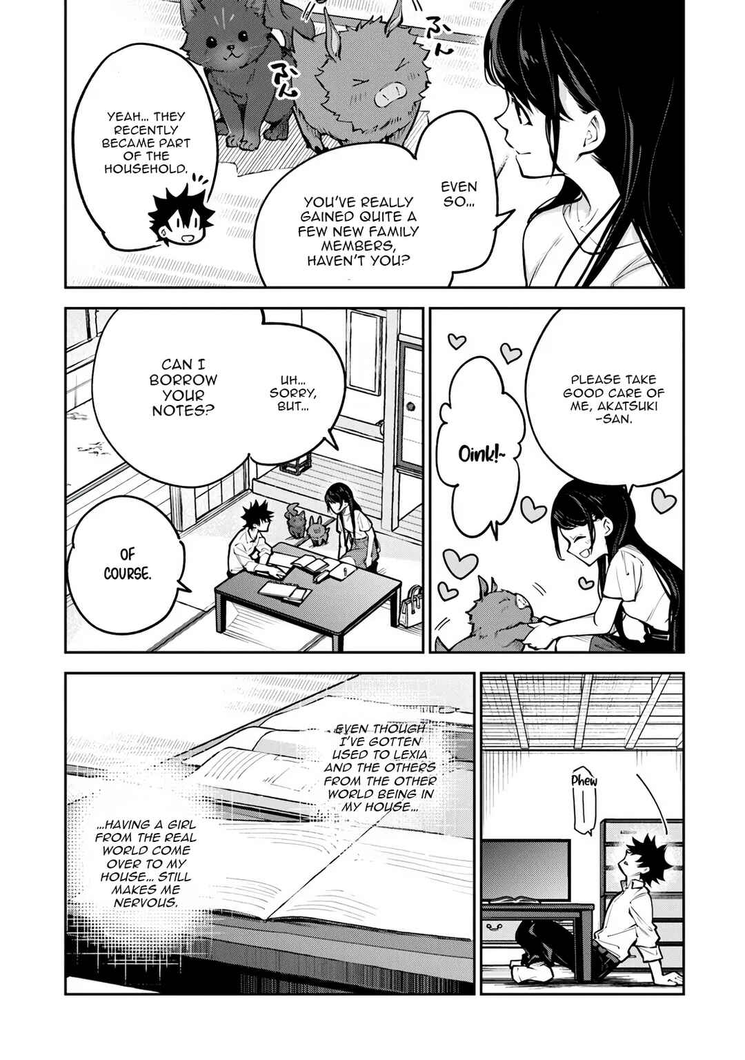 Isekai de Cheat Skill wo Te ni Shita Ore wa, Genjitsu Sekai wo mo Musou Suru: Level Up wa Jinsei wo Kaeta Chapter 34.1 - Page 3