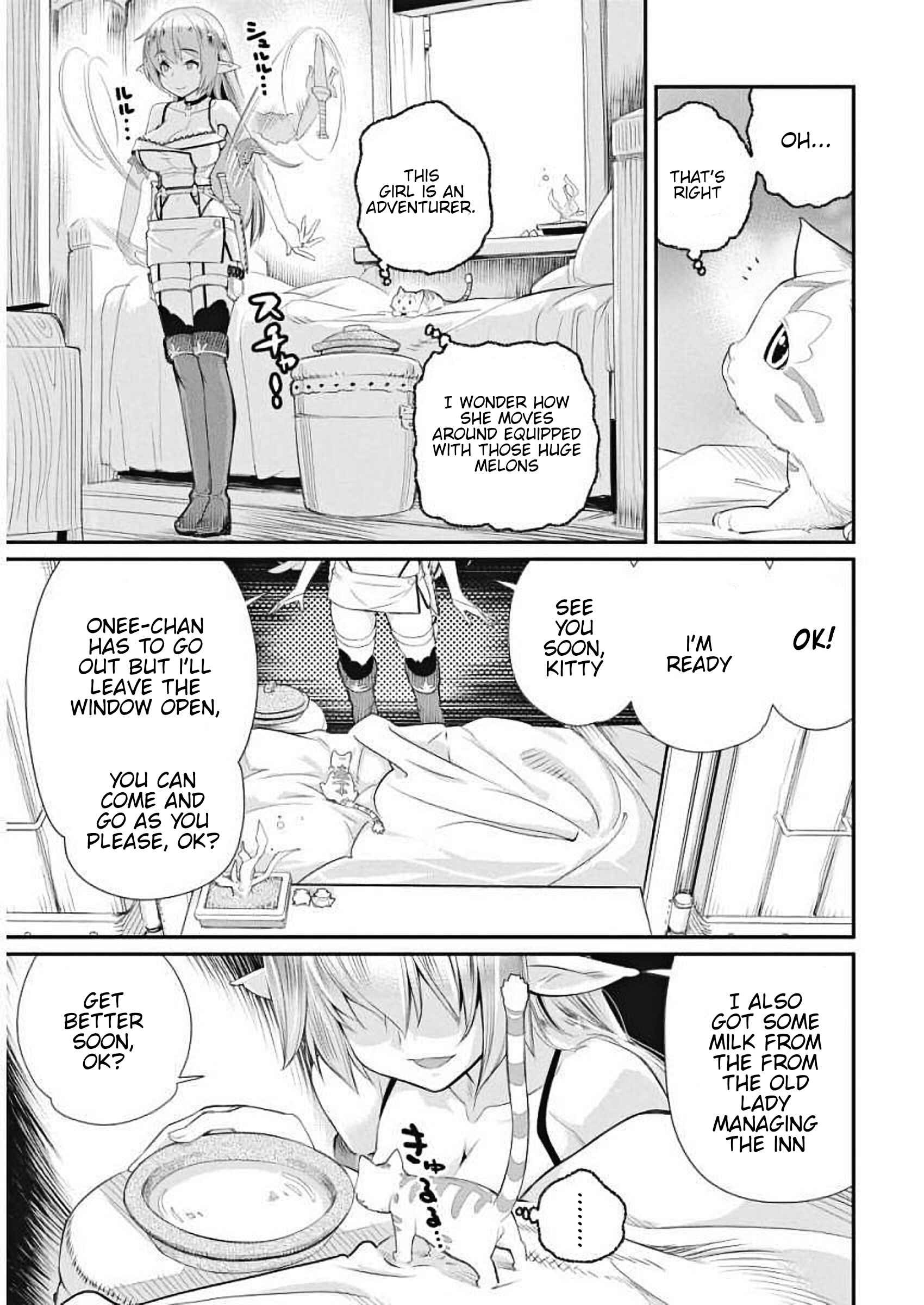 S-Rank Monster no "Behemoth" dakedo, Neko to Machigawarete Elf Musume no Pet to Shite Kurashitemasu Chapter 1 - Page 27