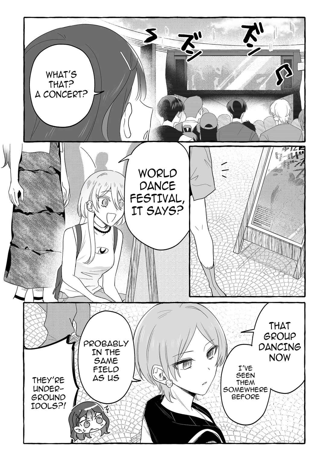 Damedol to Sekai ni 1-nin dake no Fan Chapter 28 - Page 12