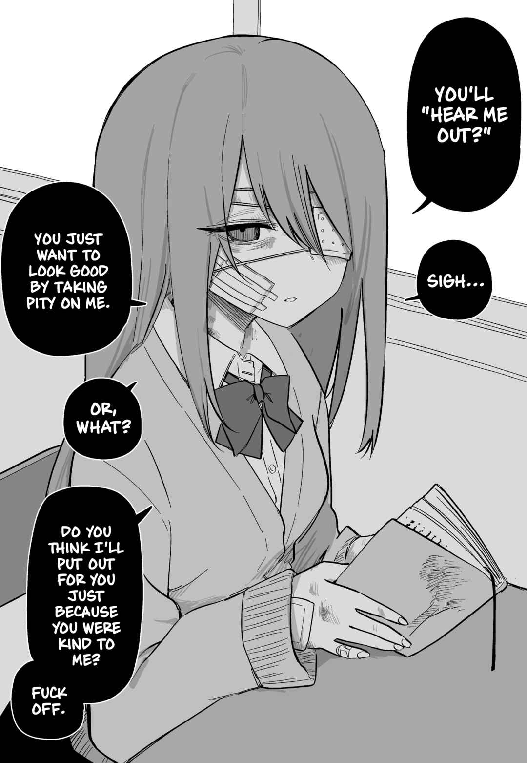 Azadarake no Classmate ga Shinpai de Chapter 1 - Page 1