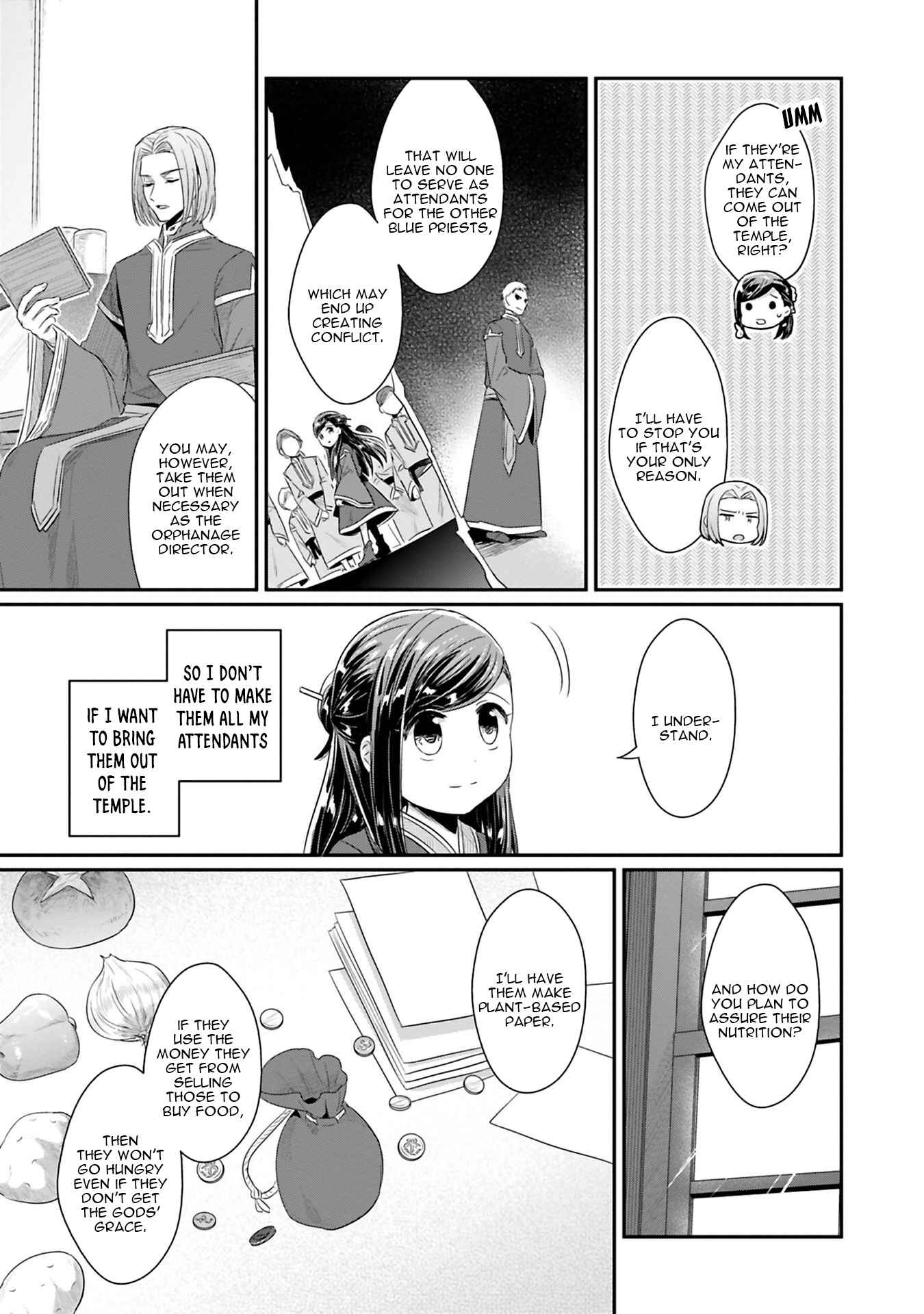 Honzuki no Gekokujou: Shisho ni Naru tame ni wa Shudan o Erandeiraremasen—Dai-2 Bu: Hon no Tamenara Miko ni Naru! Chapter 9 - Page 29