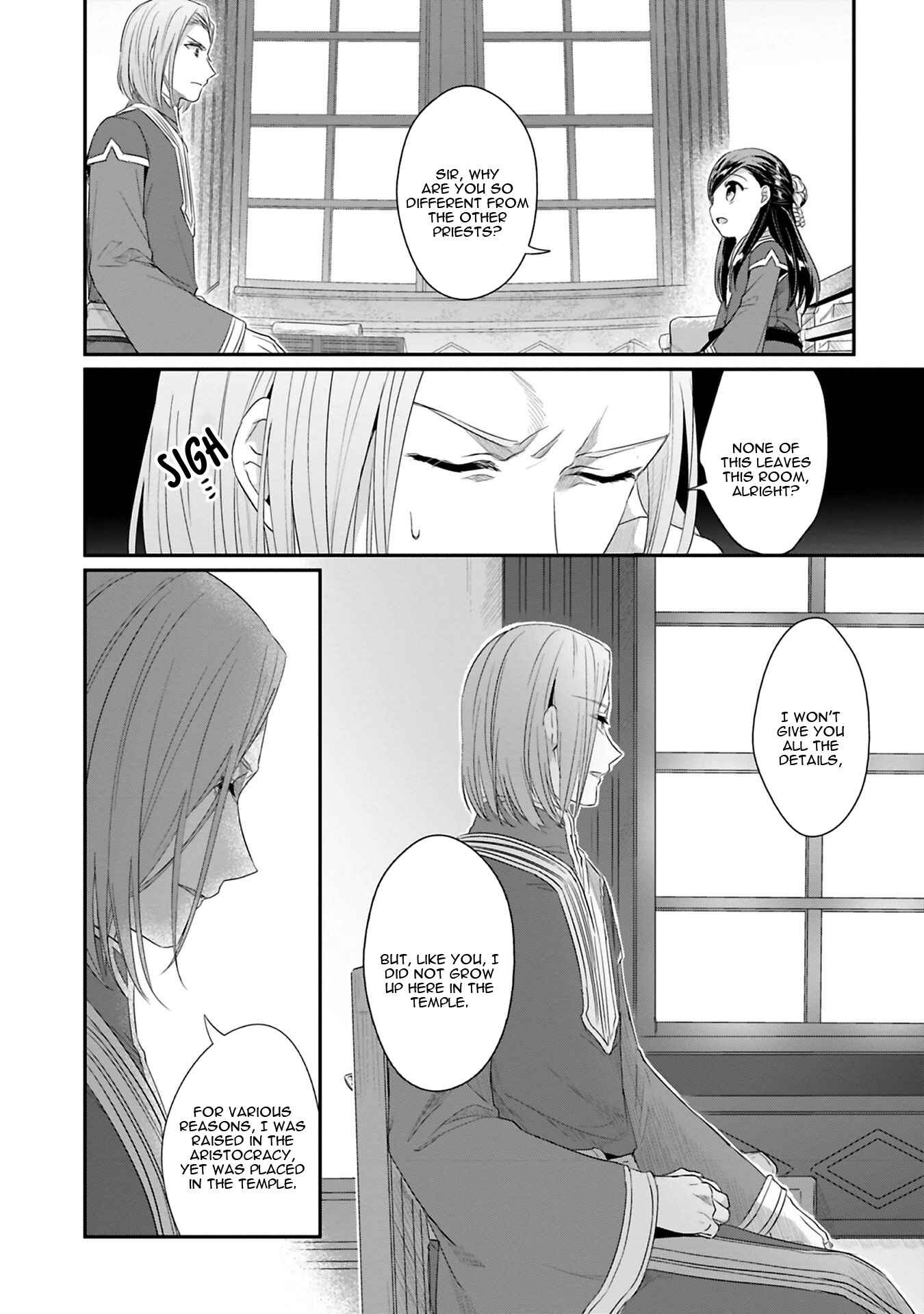 Honzuki no Gekokujou: Shisho ni Naru tame ni wa Shudan o Erandeiraremasen—Dai-2 Bu: Hon no Tamenara Miko ni Naru! Chapter 9 - Page 34