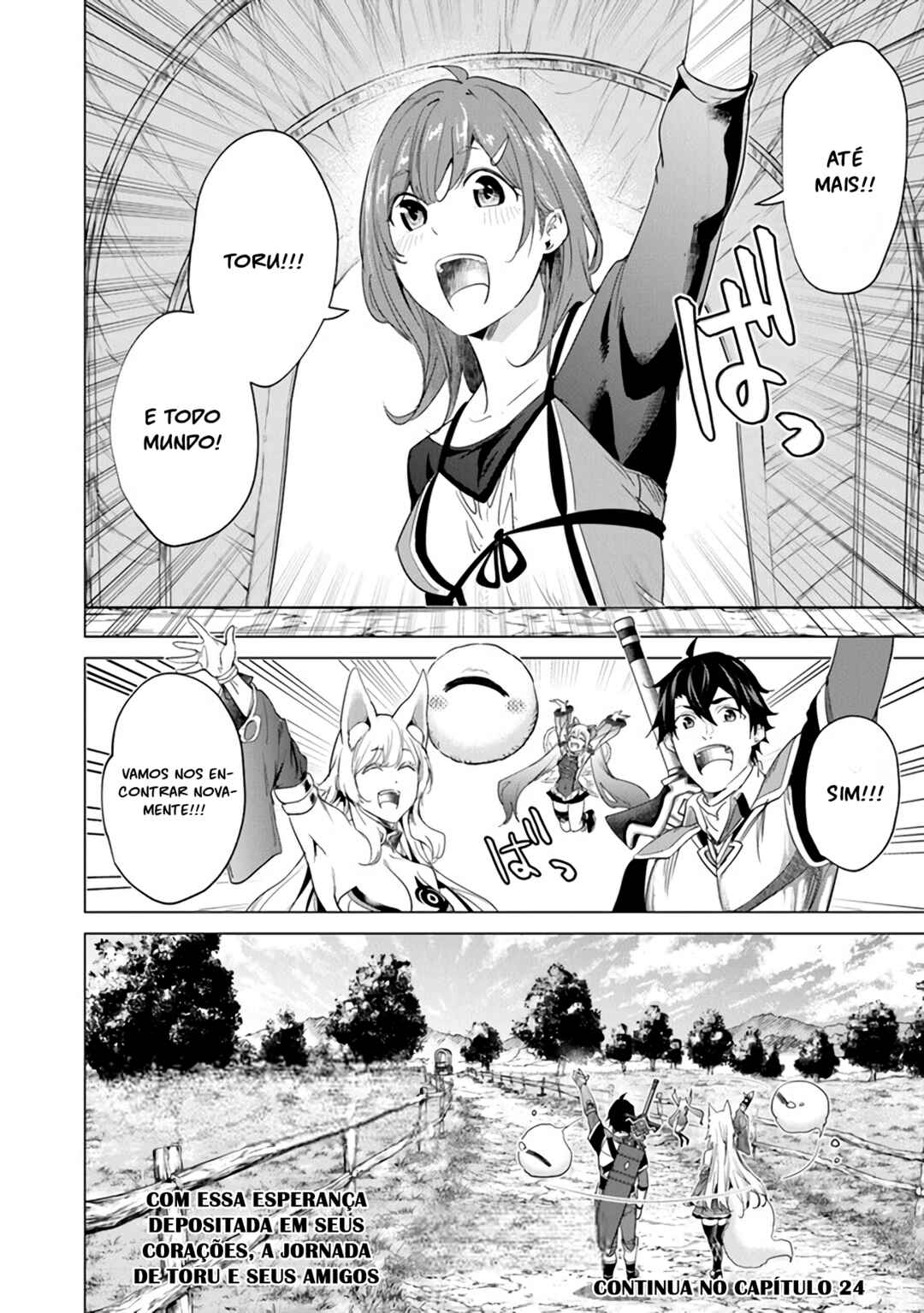 Keikenchi Chochiku de Nonbiri Shoushin Ryokou ~Yuusha to Koibito ni Tsuihou Sareta Senshi no Mujikaku Zamaa~ Chapter 23 - Page 24