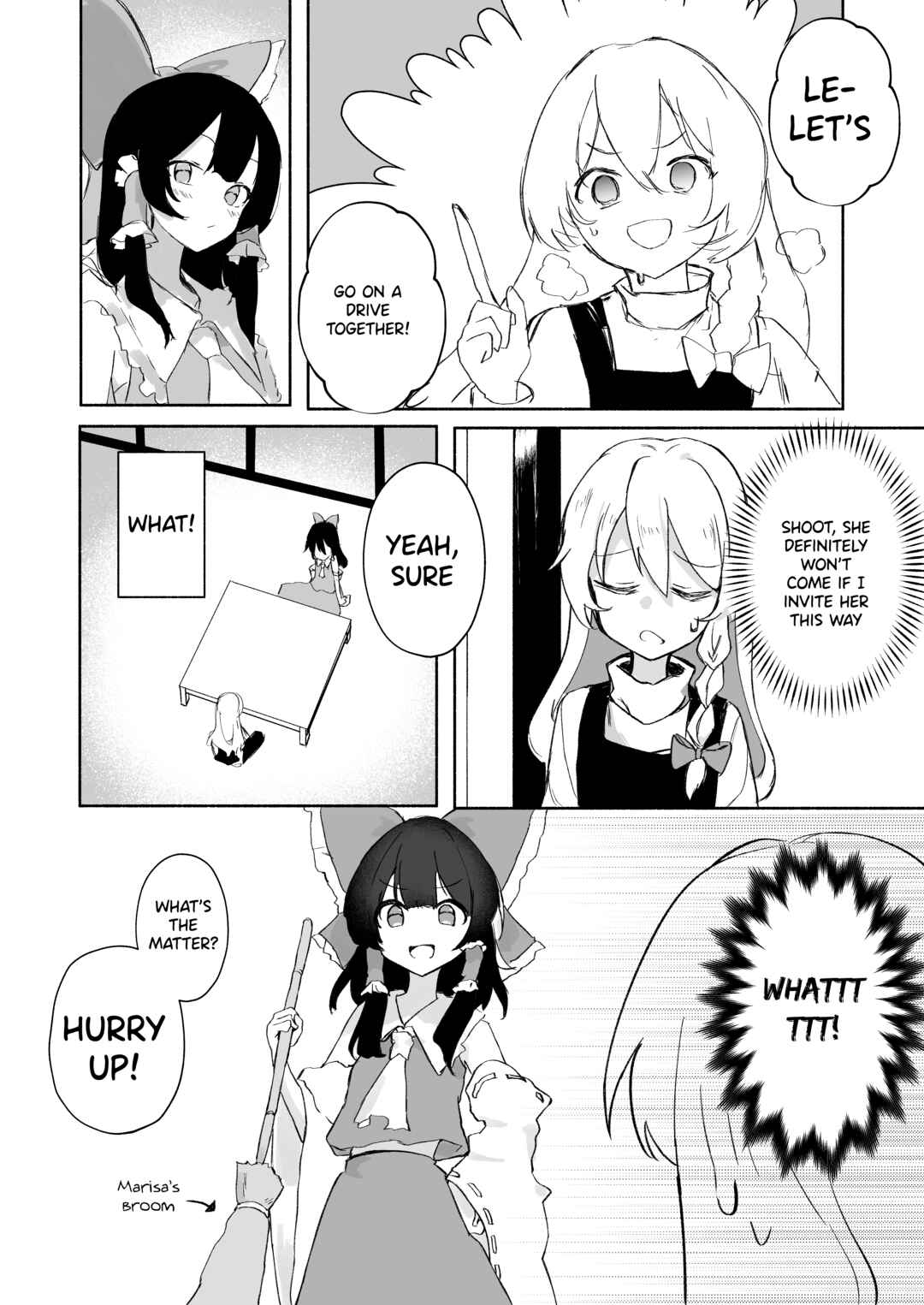 Touhou: Majo-san, Watashi wo Tobashite! Chapter ? - Page 10