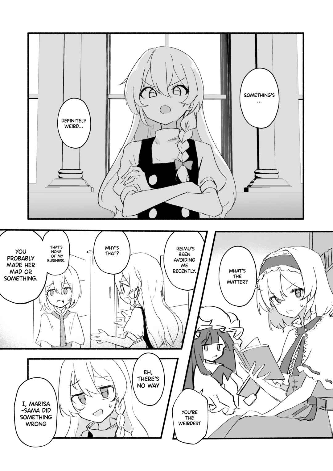 Touhou: Majo-san, Watashi wo Tobashite! Chapter ? - Page 3