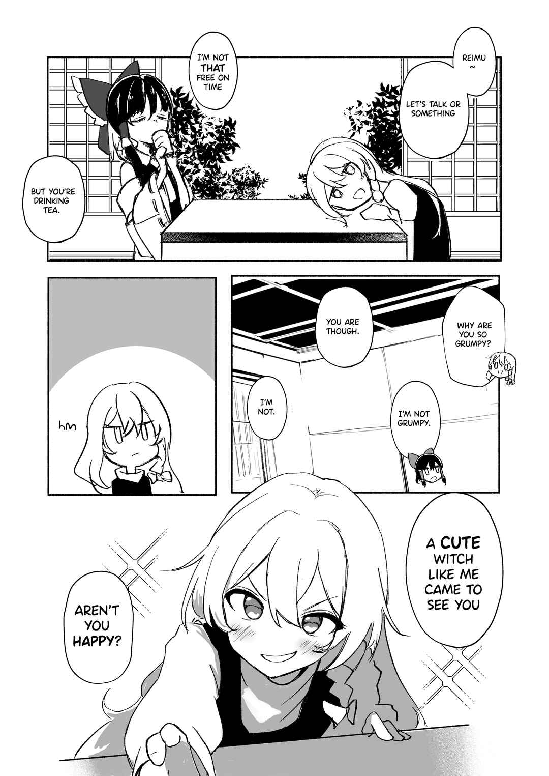 Touhou: Majo-san, Watashi wo Tobashite! Chapter ? - Page 8