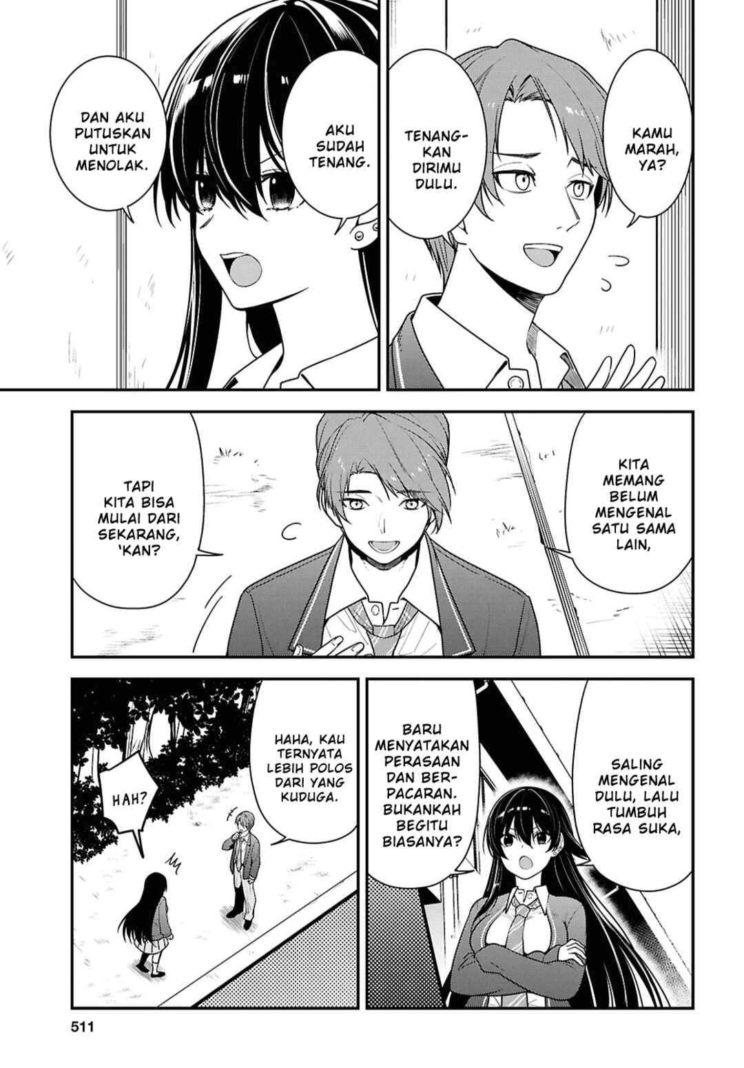 Tonari no Seki no Yankee Shimizu-san ga Kami wo Kuroku Sometekita Chapter 9 - Page 13