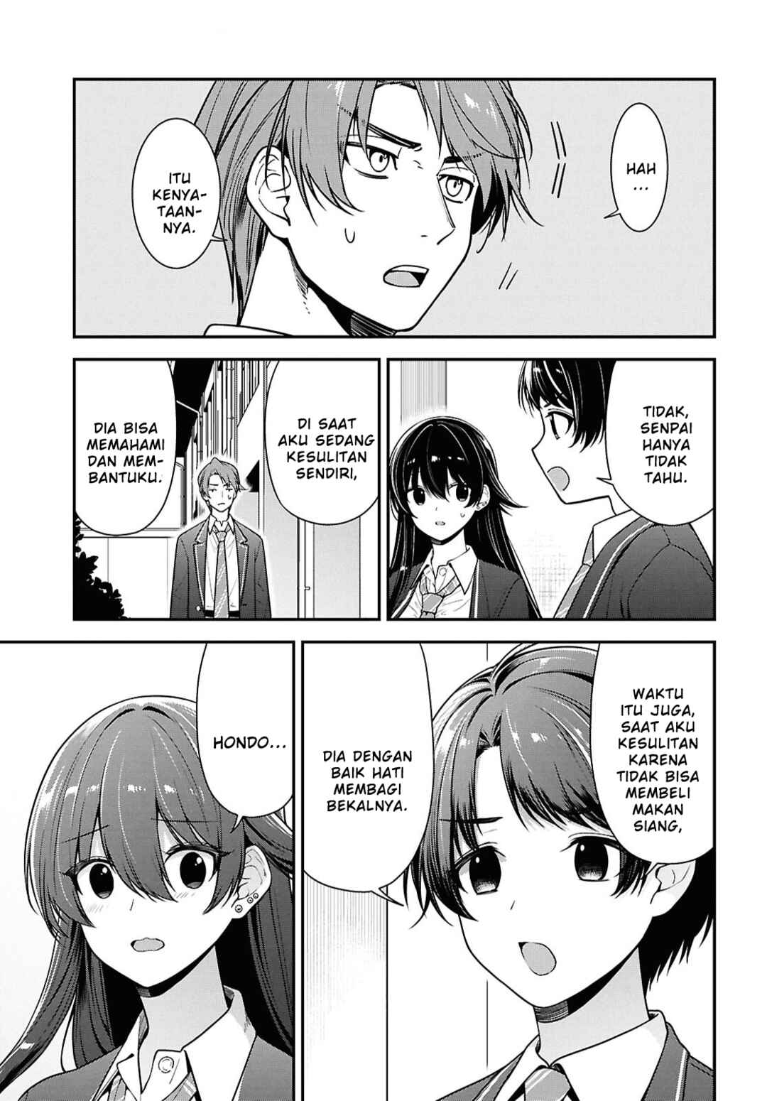 Tonari no Seki no Yankee Shimizu-san ga Kami wo Kuroku Sometekita Chapter 9 - Page 22